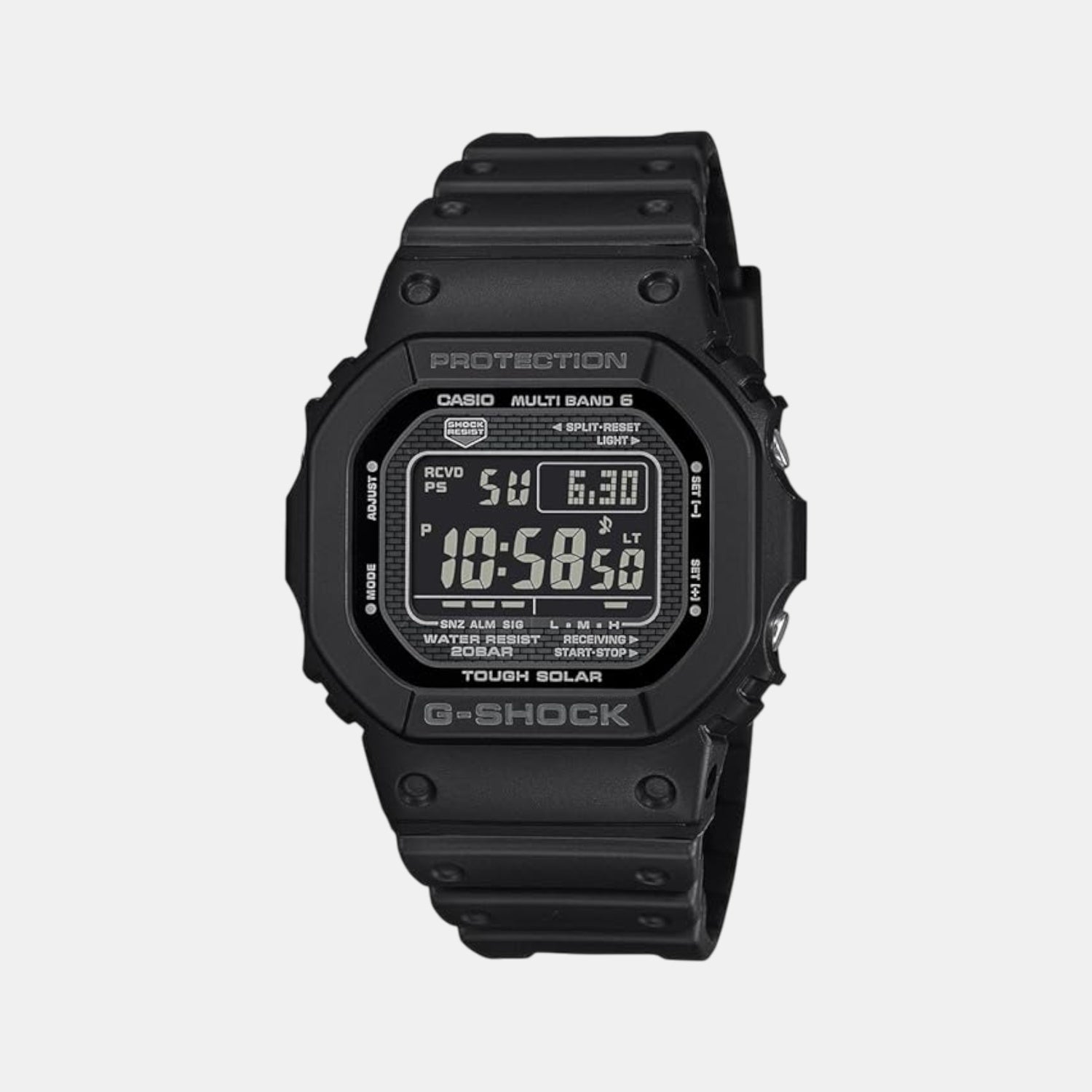 Casio G-Shock Men Quartz Black Dial Digital Resin Watch G1670