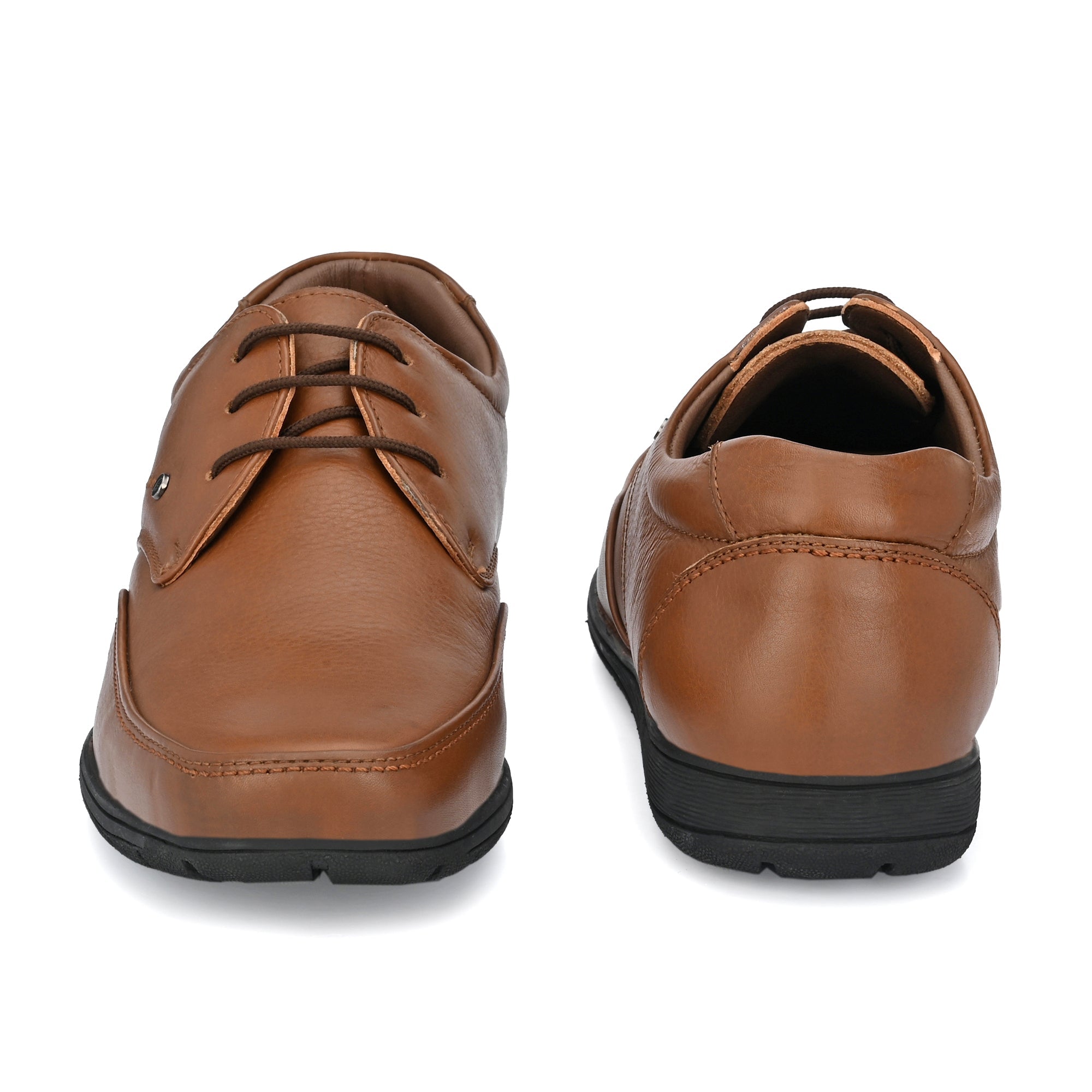 egoss-shoes Egoss Casual Derby Lace Up Leather Shoes For Men - view 14