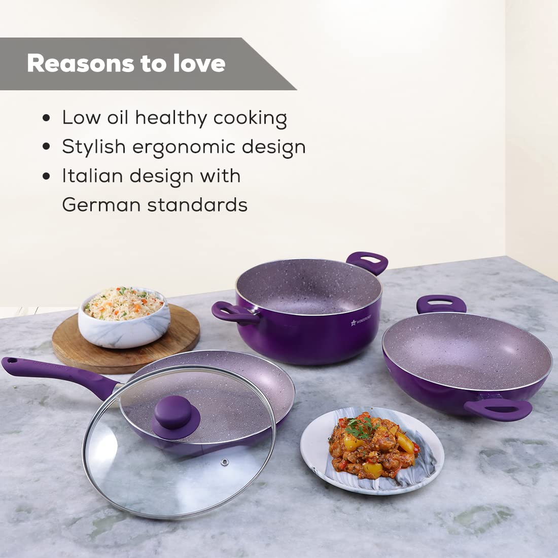 Galaxy Festival 4pcs Cookware Set | by blacktree - view 6