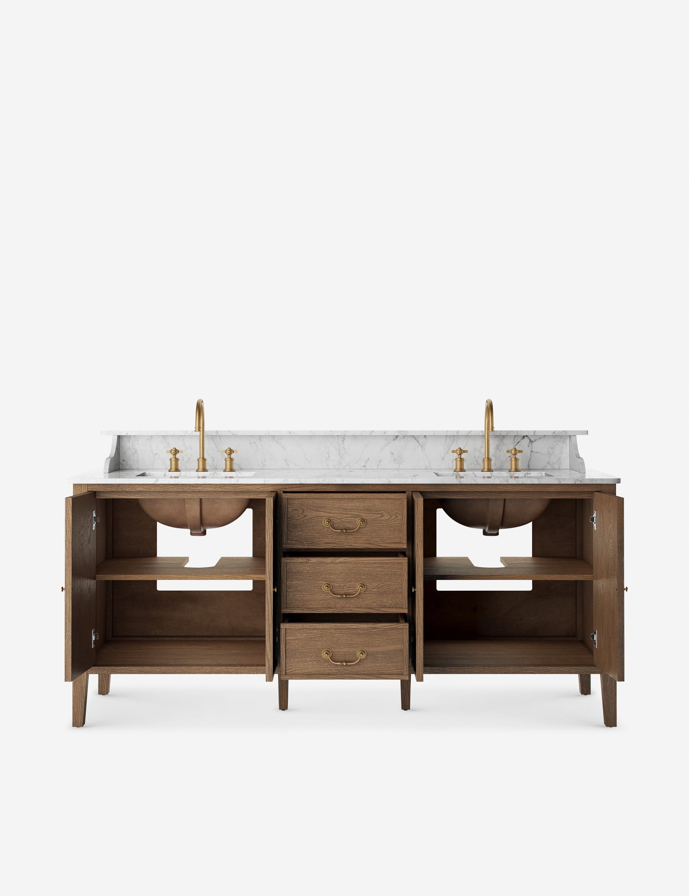 Lulu and Georgia Elliston Bath Vanity by Amber Lewis x Four Hands - view 5