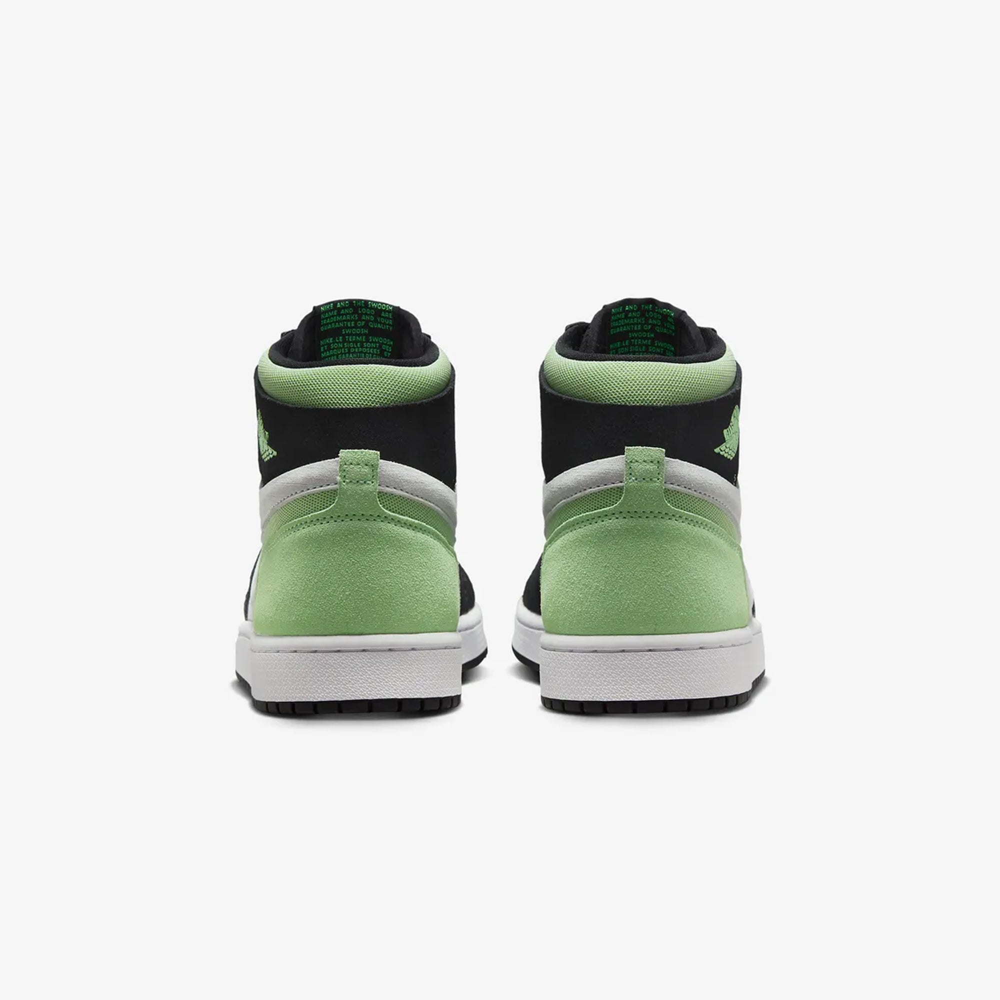 Jordan | AIR JORDAN 1 ZOOM CMFT 2 { WHITE/BLACK/HONEYDEW/GREEN - view 2