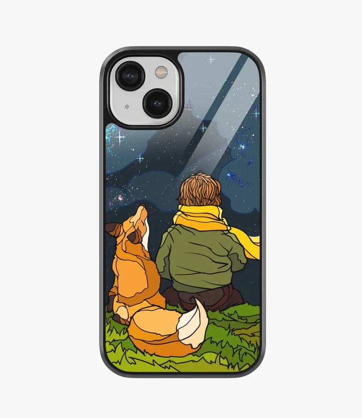 The Case Company Gazing Stars With Dog Glass Case for iPhone 14