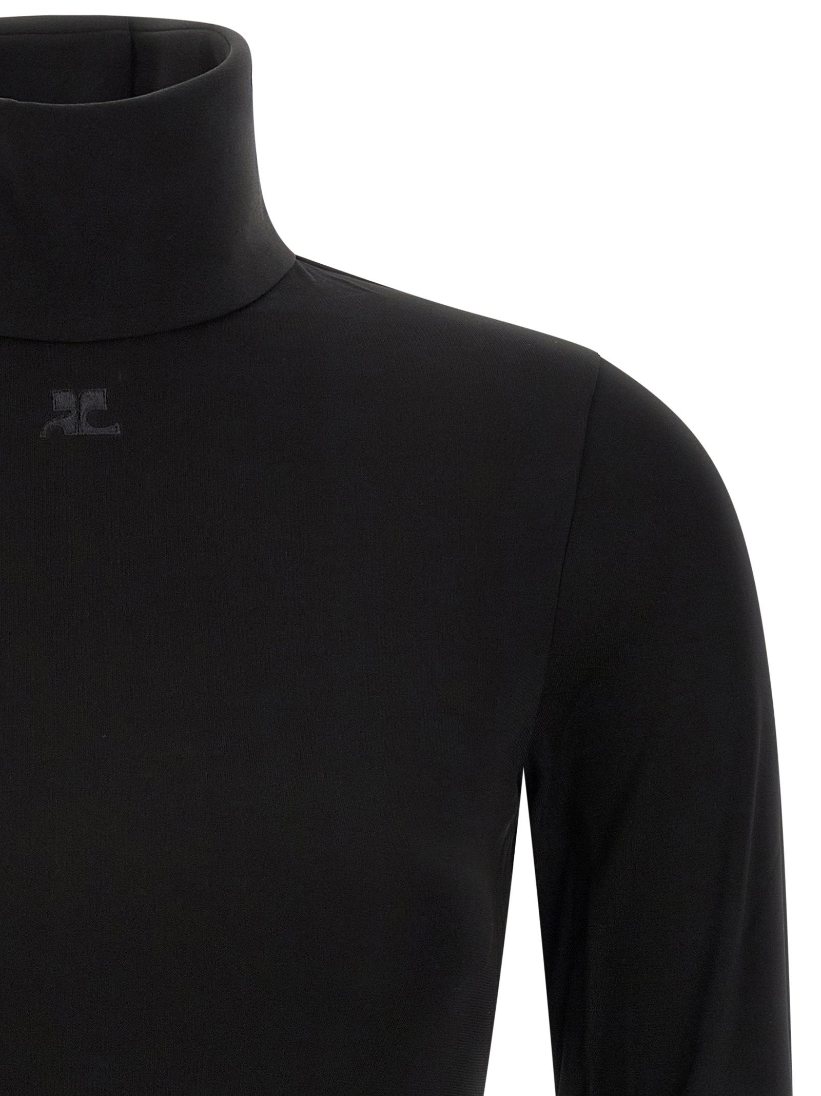 Courreges Jersey Mockneck Bodysuit – 96% viscose, 4% elastane - view 3