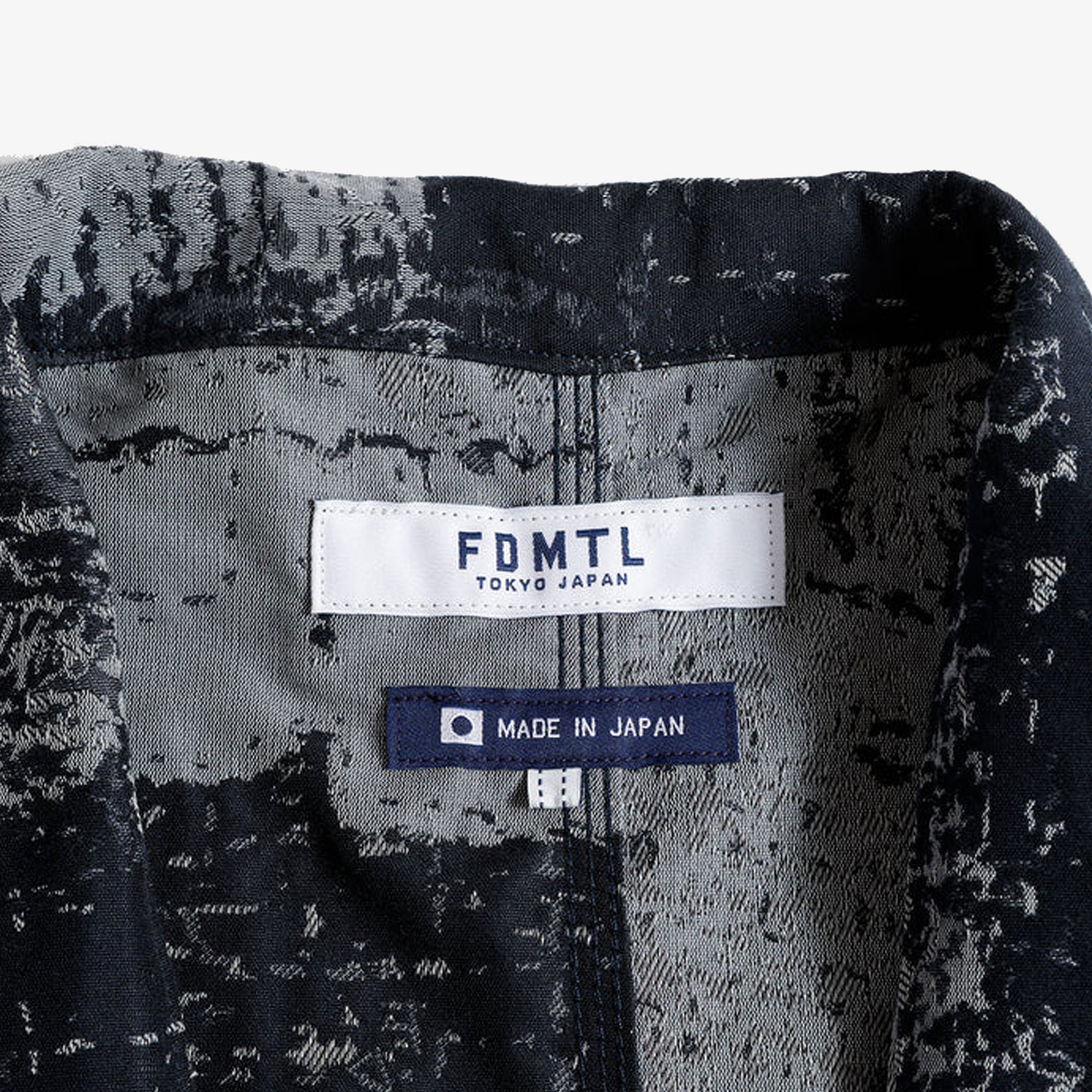 Fdmtl | Boro Haori Jacket { Blue/grey - view 3