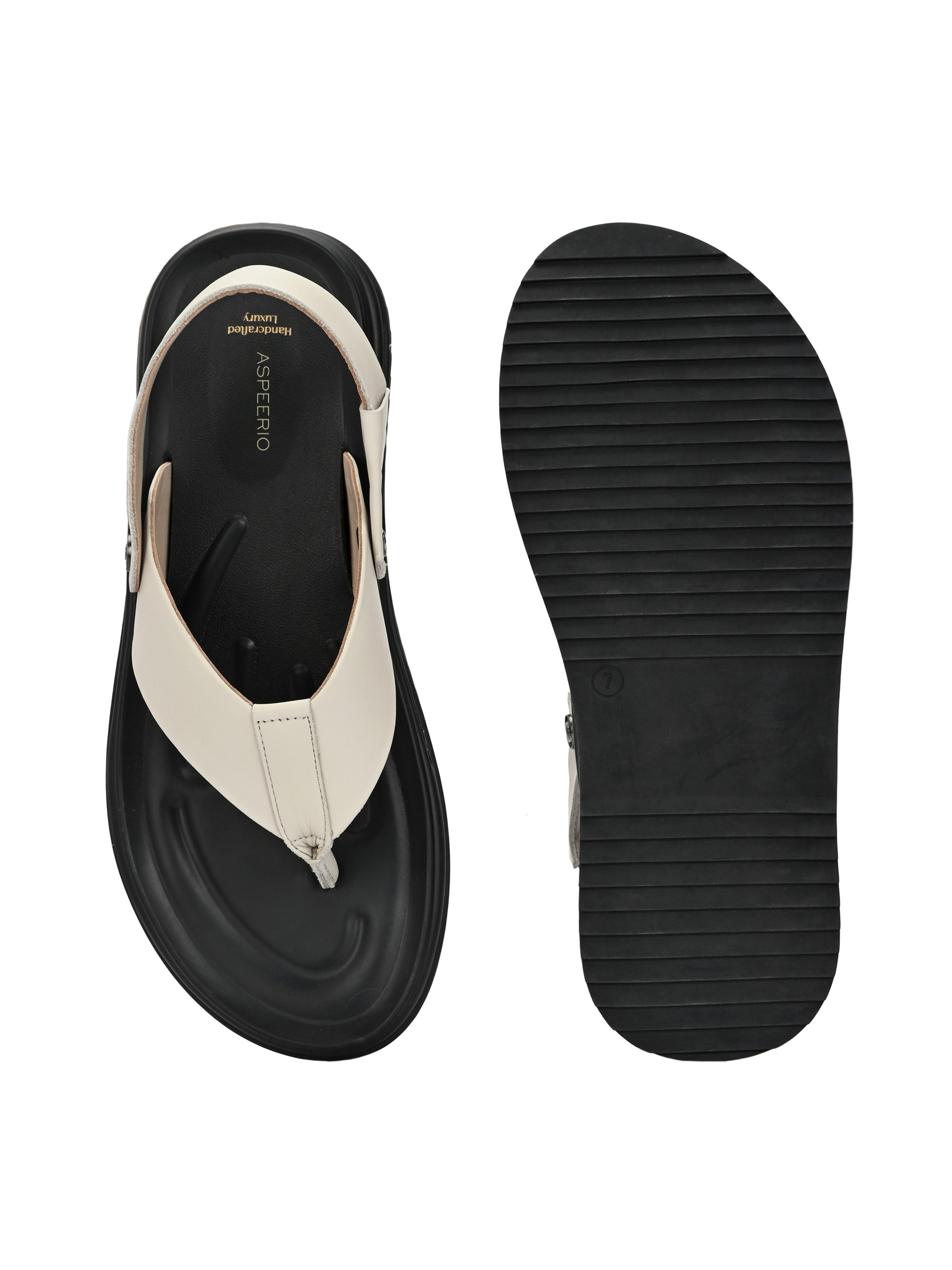 Egoss Shoes Comet Leather Sandals by Aspeerio - view 18