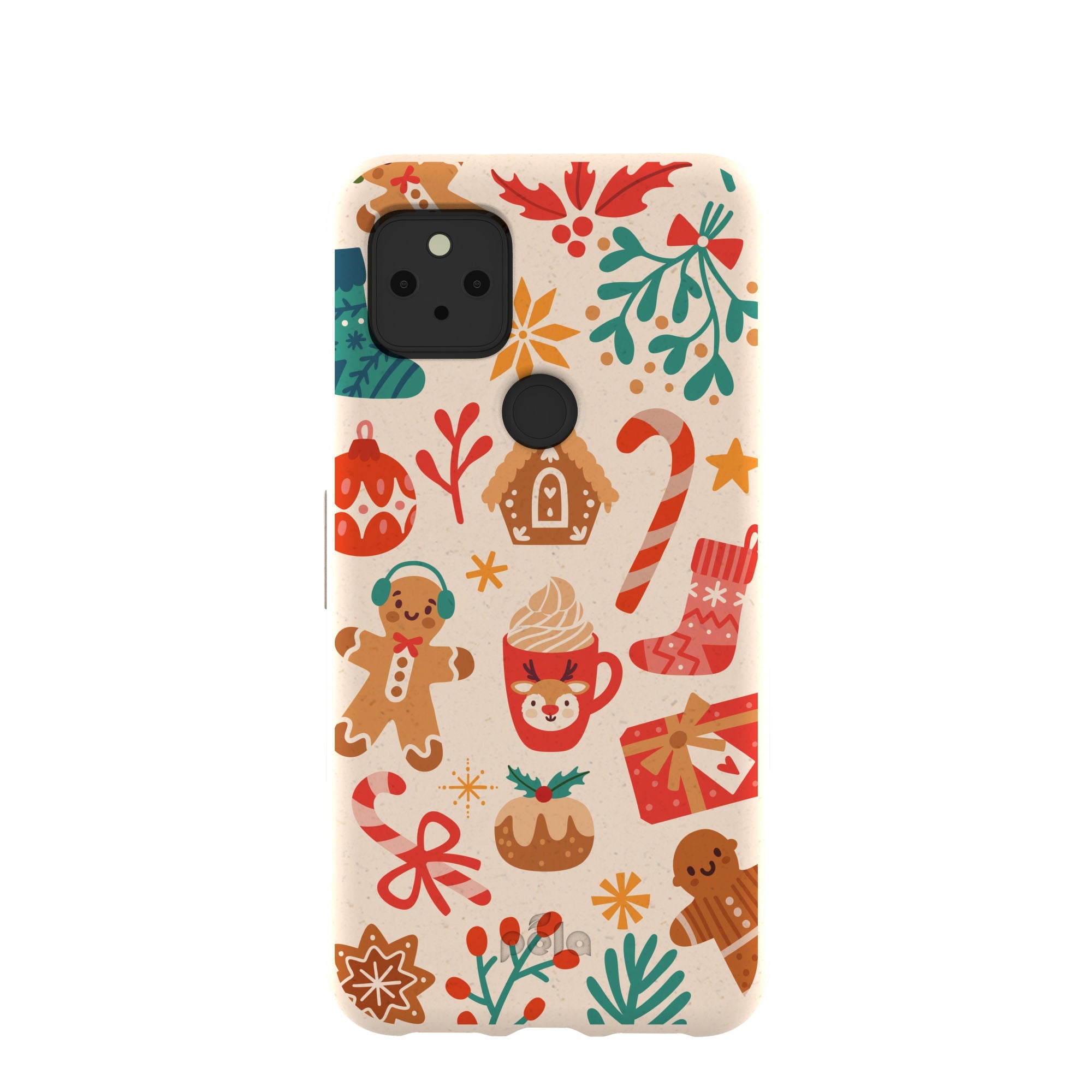 Pela Case Seashell Festive AF Google Pixel 5 Case
