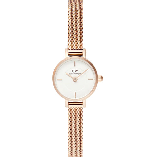 Daniel Wellington Petite Petite Mini Melrose White Dial Women 19mm DW00100744