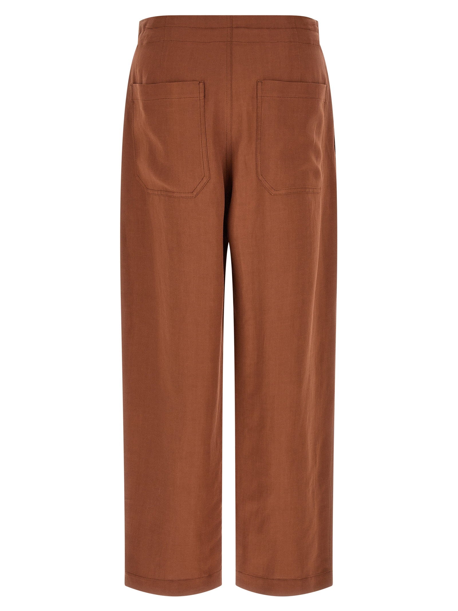 Brunello Cucinelli Tailored Track Pants – 72% viscose, 28% linen - view 2