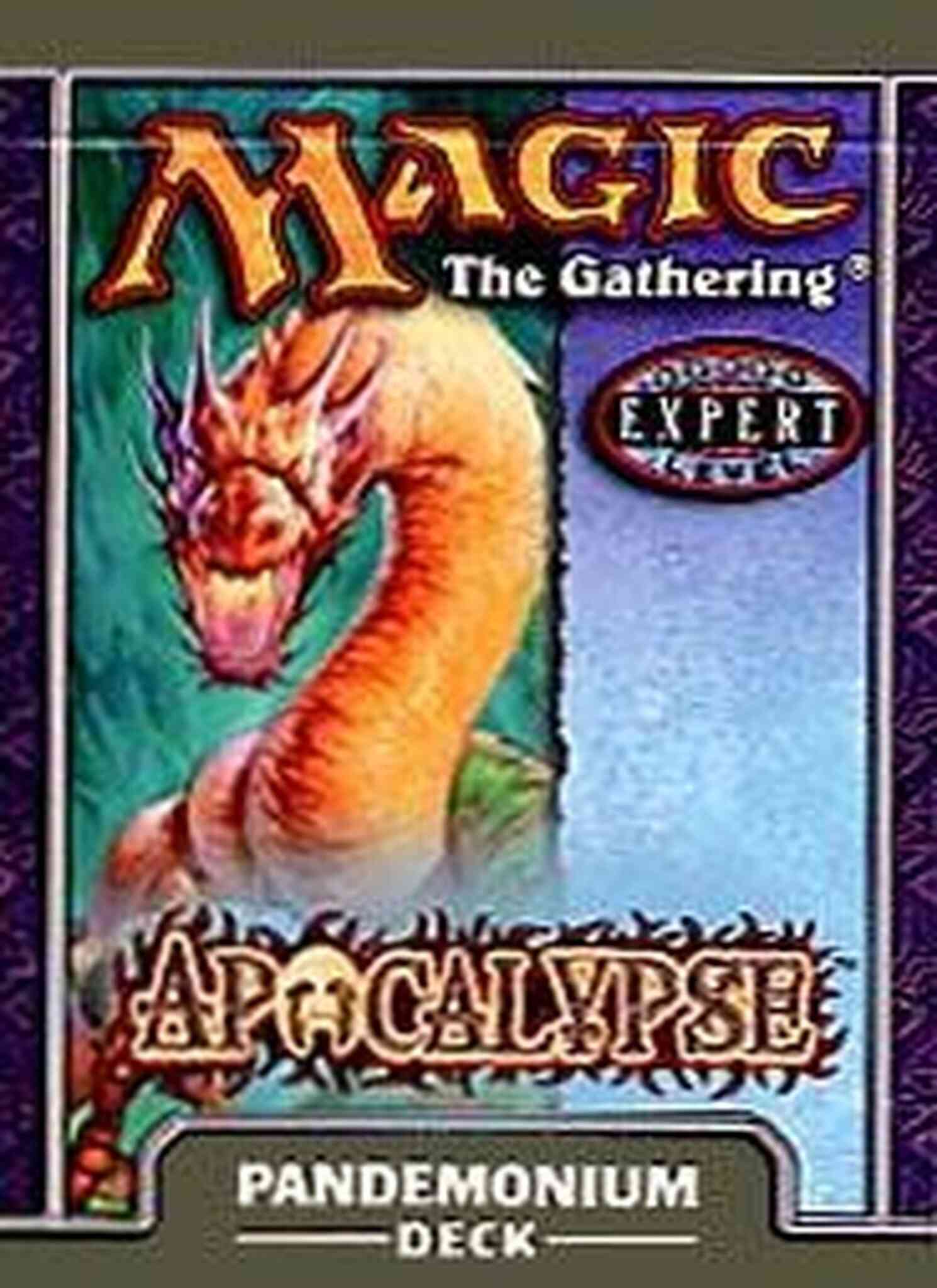 Magic Apocalypse Preconstructed Theme Deck - Pandemonium