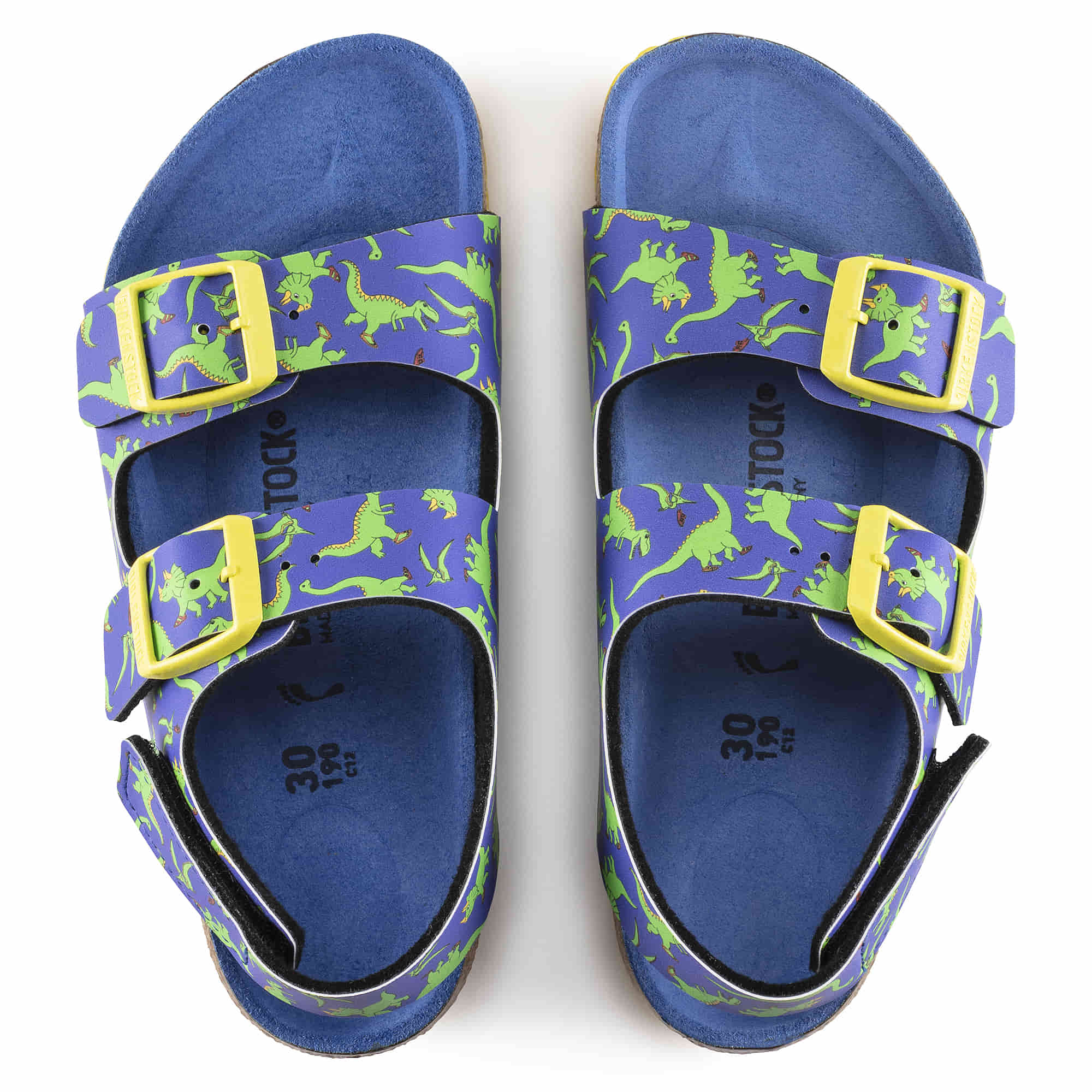Birkenstock Milano Kids Birko-Flor – Blue Blue/Best Friends Dino Ultra Blue - view 2