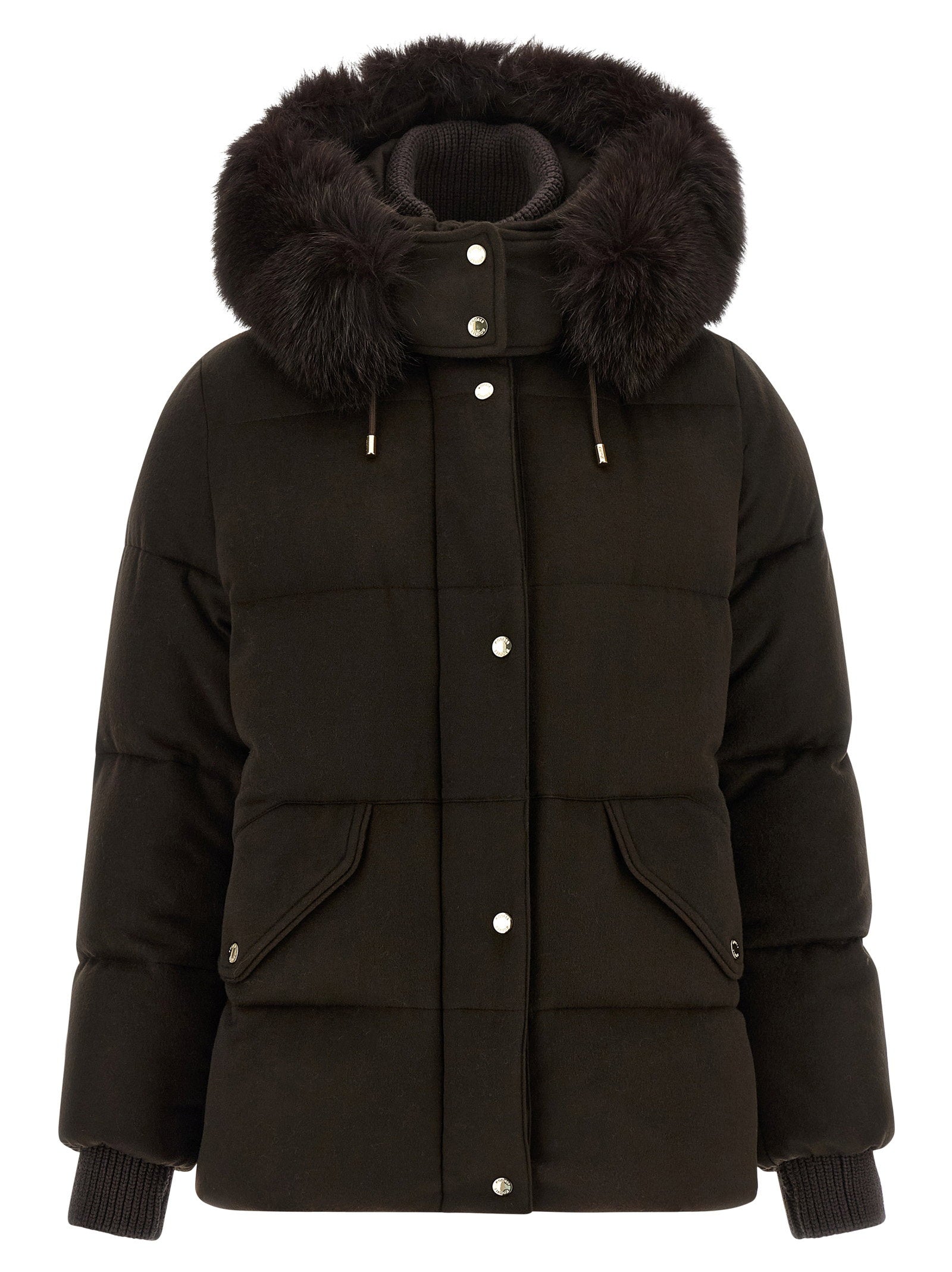 Moorer Attica Down Jacket – 90% wool, 10% cashmere