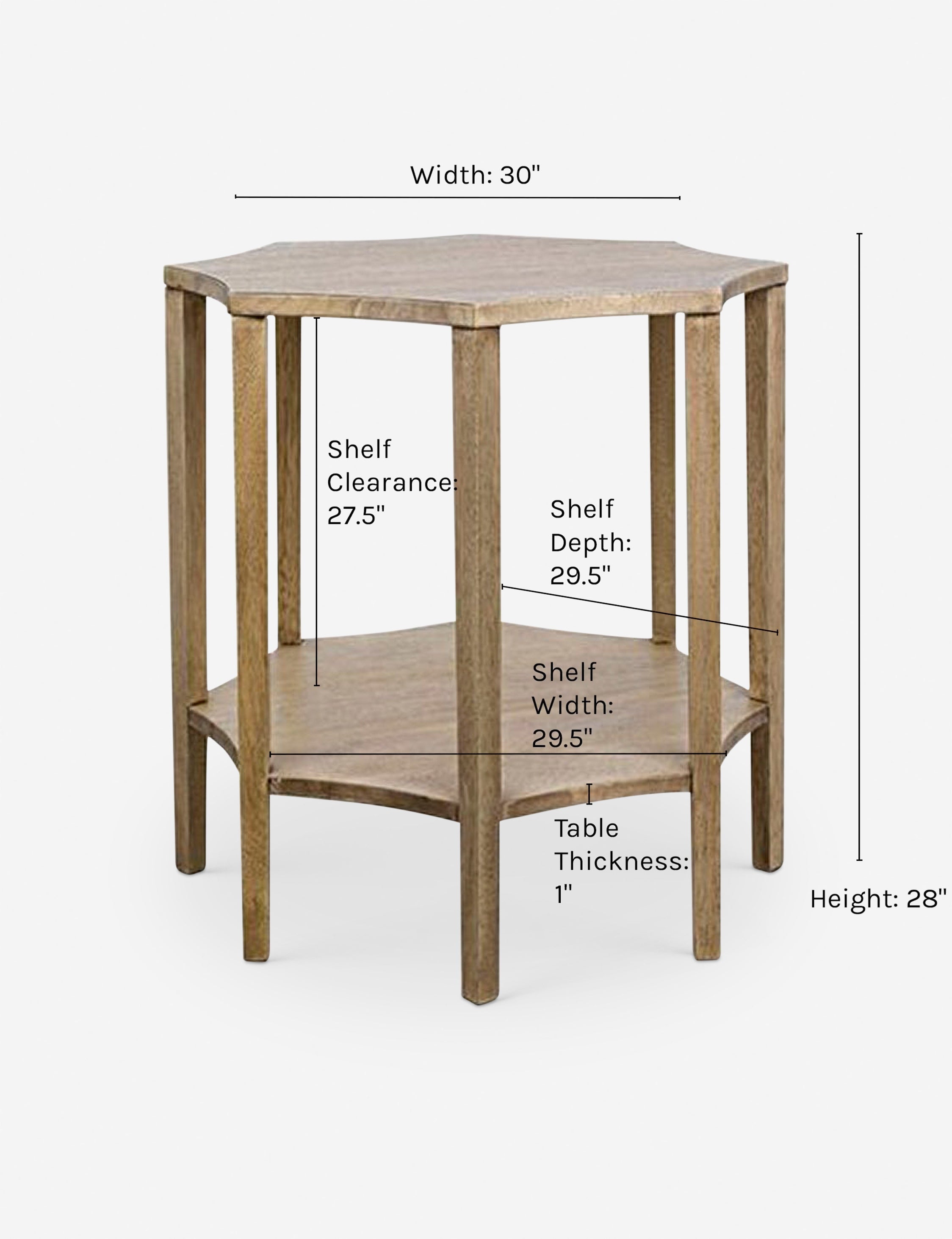 Lulu and Georgia Ivone Side Table - view 8