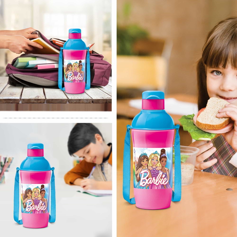 Steel Barbie Kids Sipper Bottle (Milton) - view 6