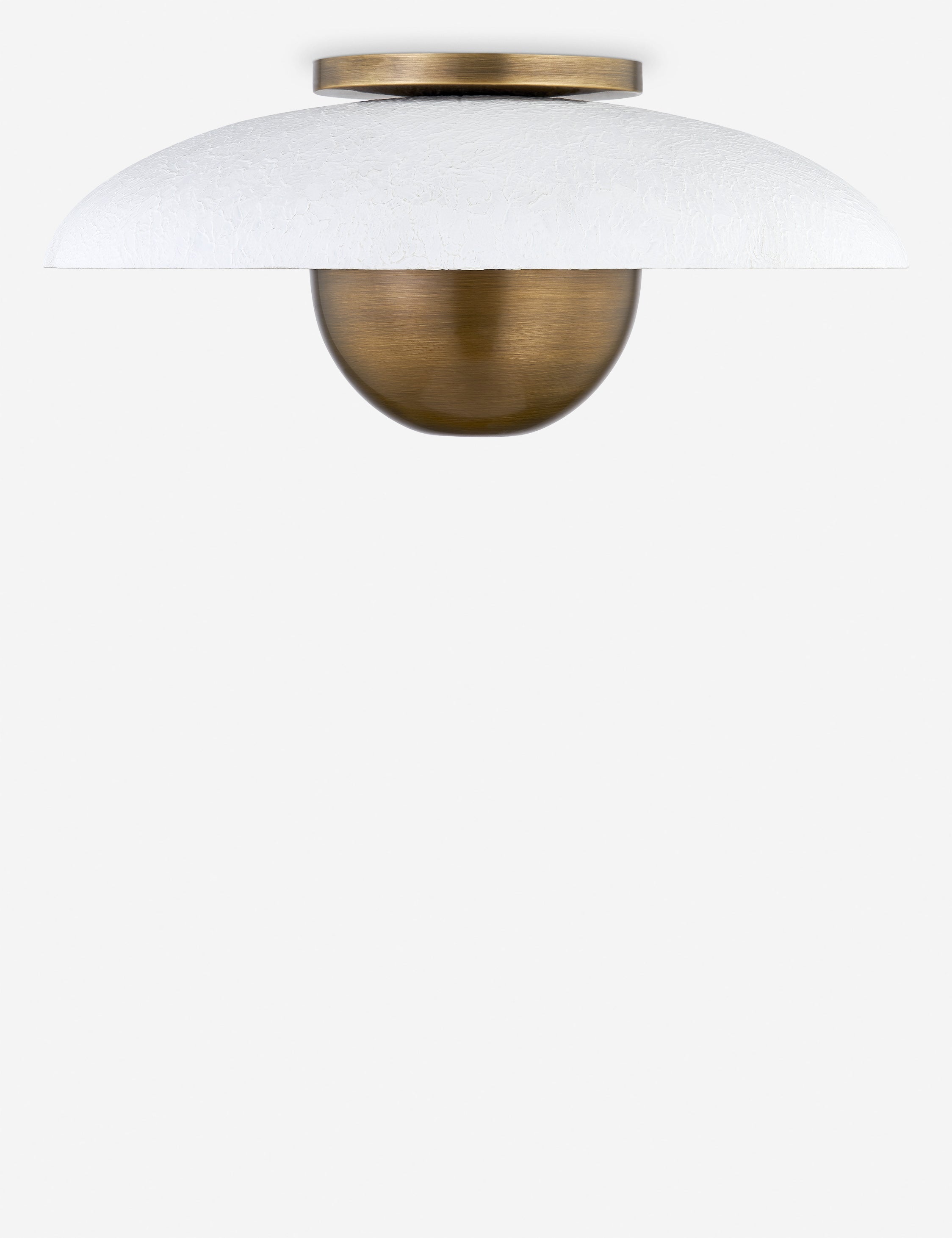 Lulu and Georgia Sven Flush Mount – Brass