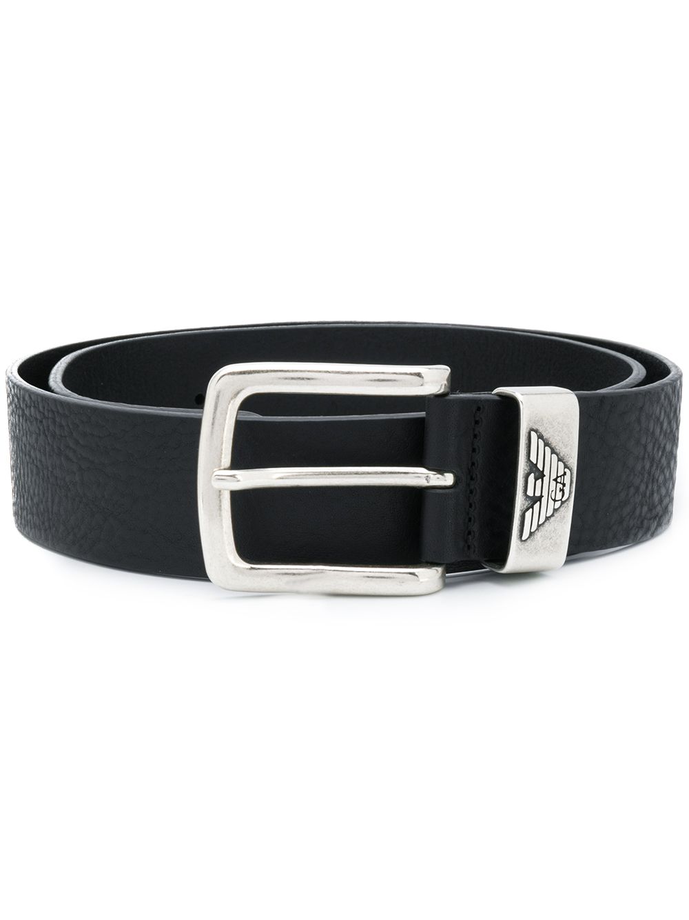Emporio Armani Logo Belt – 100% Bovine Leather