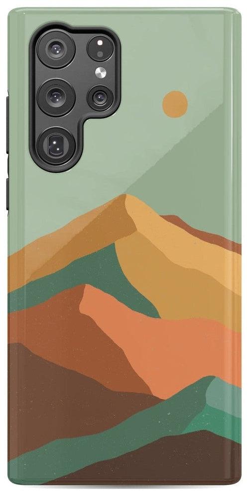 Casetry Endless Peaks | Colorblock Mountain Samsung Case - view 22