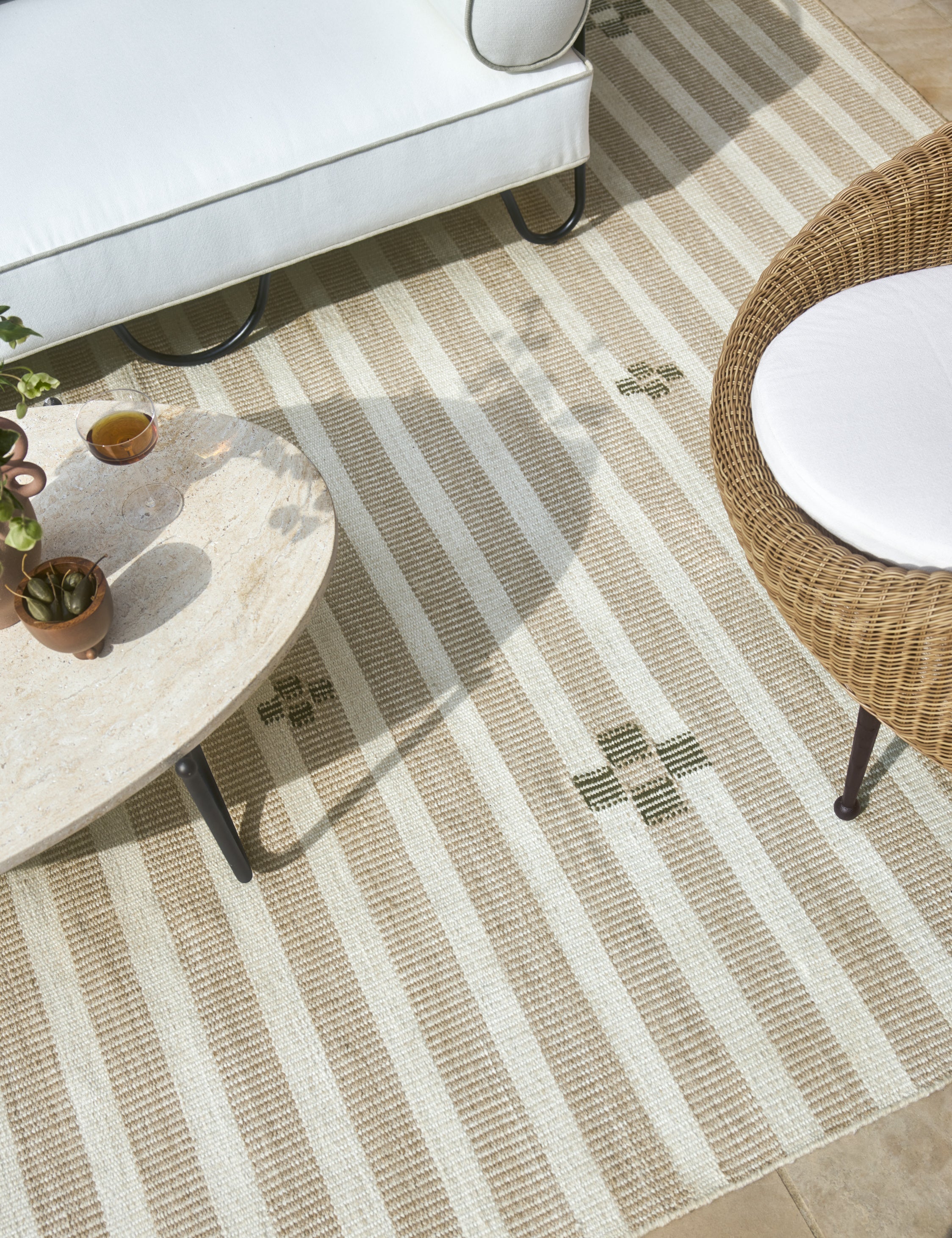 Lulu and Georgia Orion Handwoven Indoor / Outdoor Rug by Sarah Sherman Samuel - view 3
