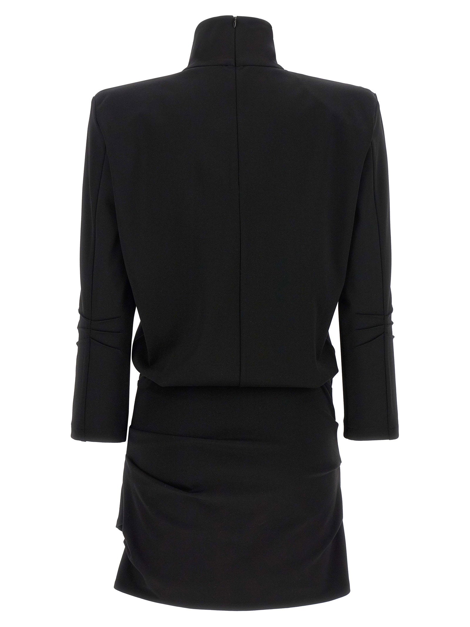 The Attico Structured Shoulder Dress - view 2