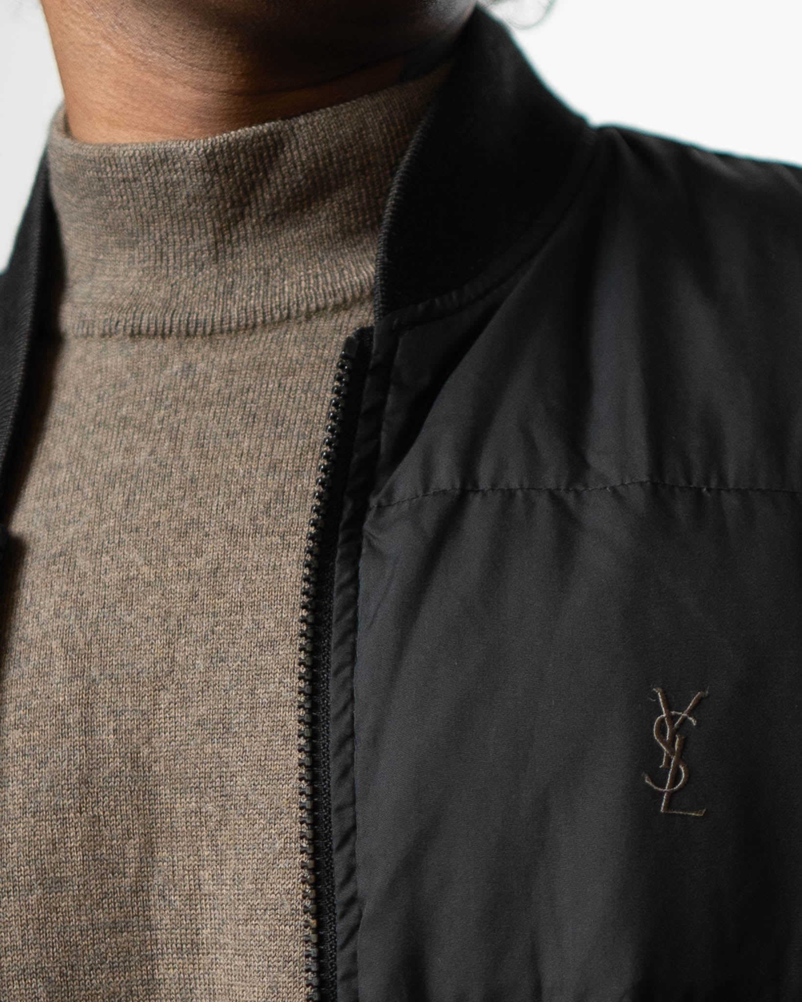 YSL Yves Saint Laurent Vintage Puffer Reversible Vest - view 2