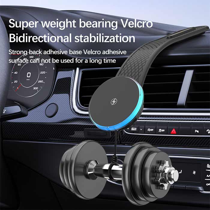 BlackTree Bendable Magnetic Wireless Charger & Car Mount - view 7