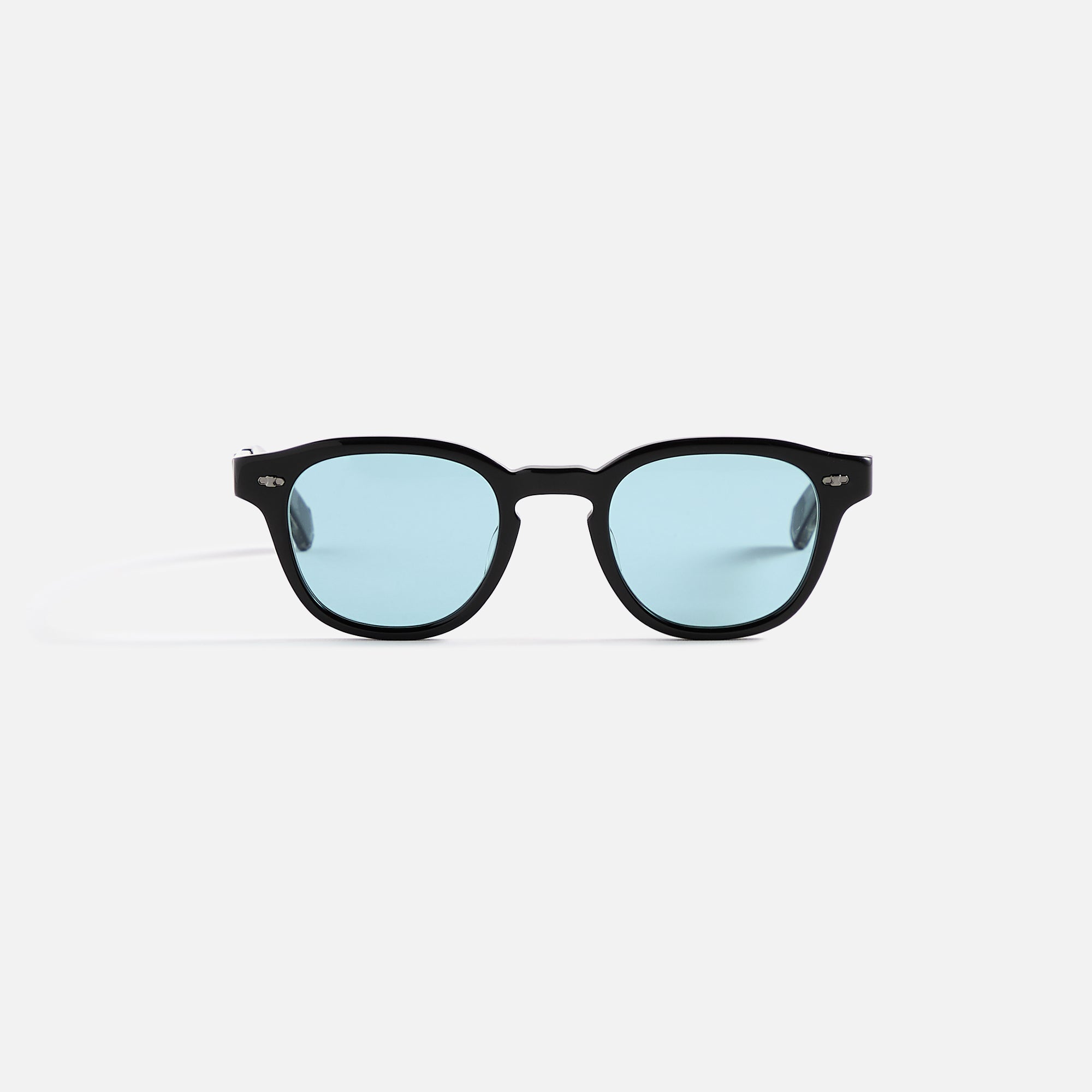 Mr. james sunglass – Garrett Leight Mr. Leight James Sunglass - Black Gunmetal / Brittany Blue