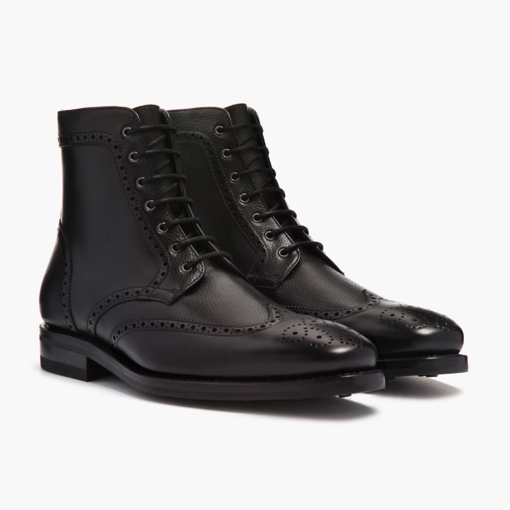 S wingtip black – Thursday Boots - Seconds - Men's Boots [S] Wingtip | Black
