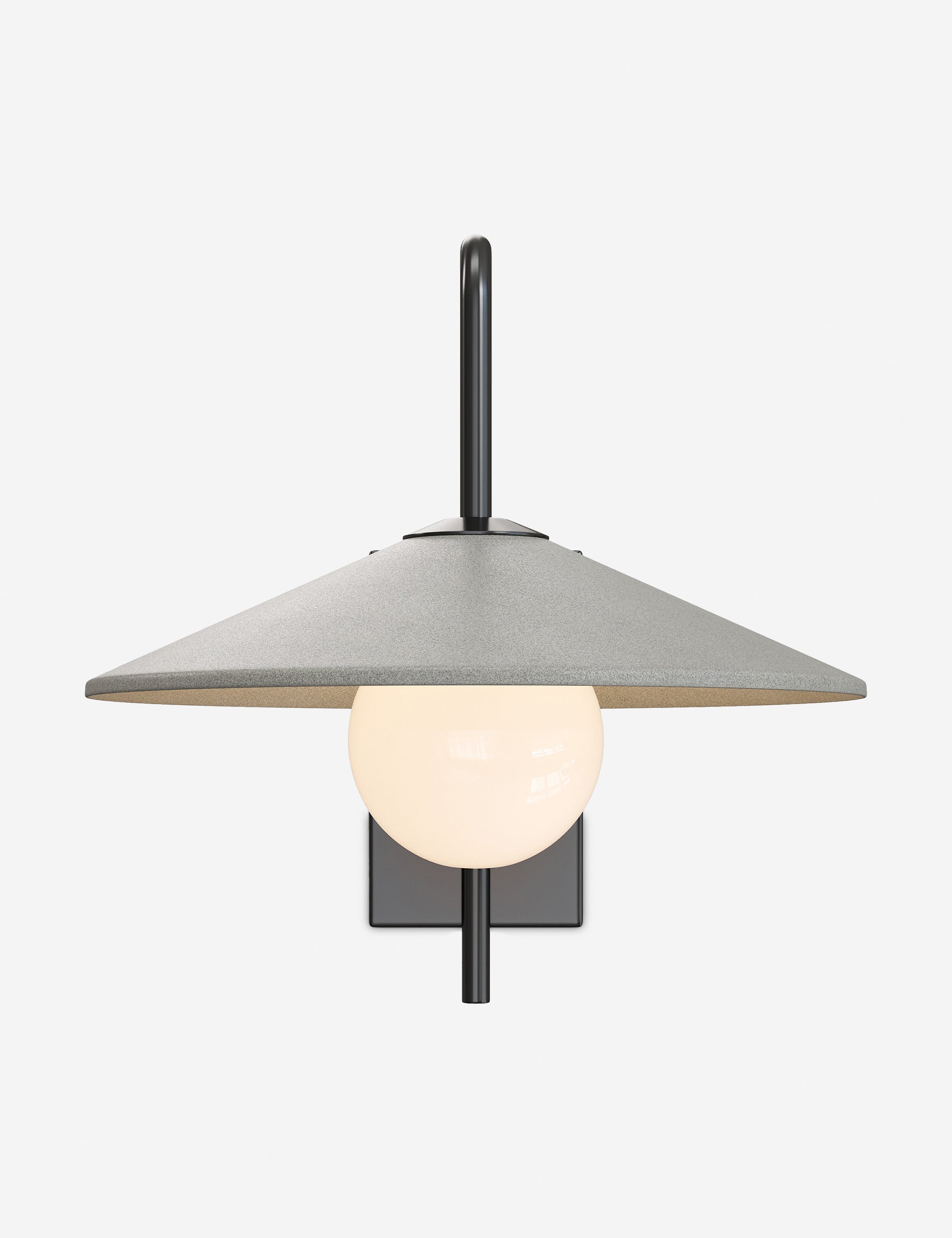Lulu and Georgia Pietro Outdoor Sconce – Black