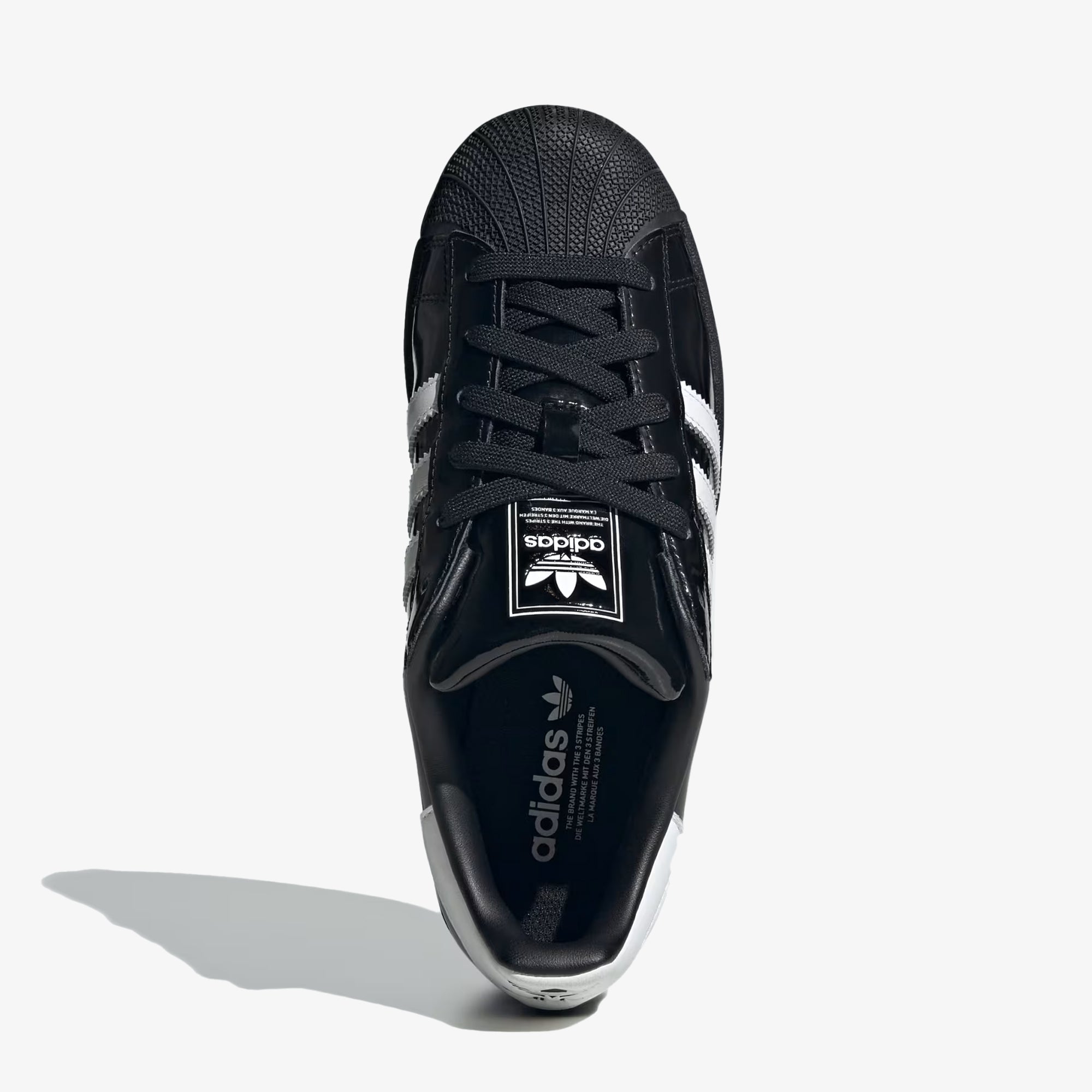 Adidas Originals | SUPERSTAR II { CORE BLACK/CLOUD WHITE - view 2