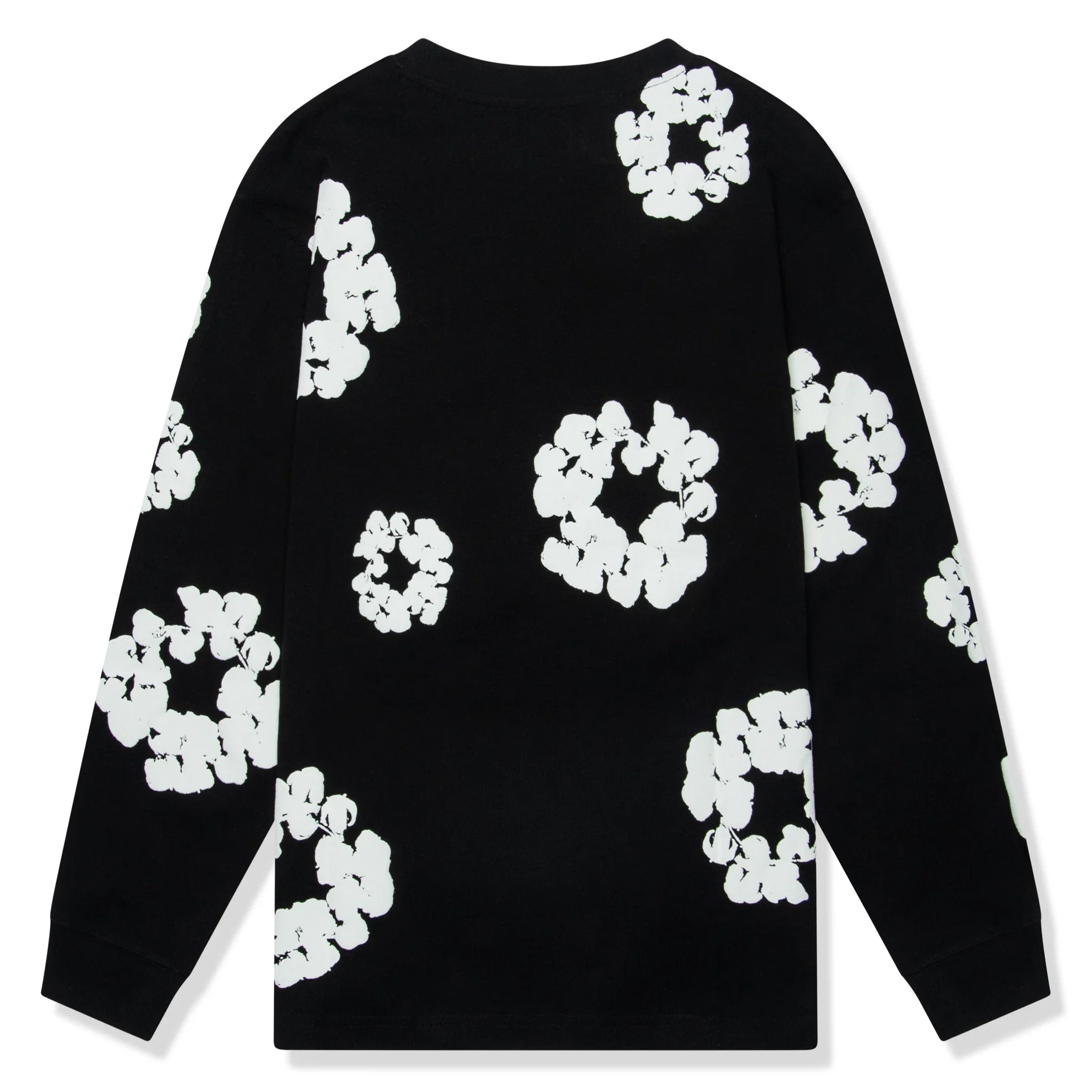 Denim Tears The Cotton Wreath Long-Sleeve Black T Shirt - view 2