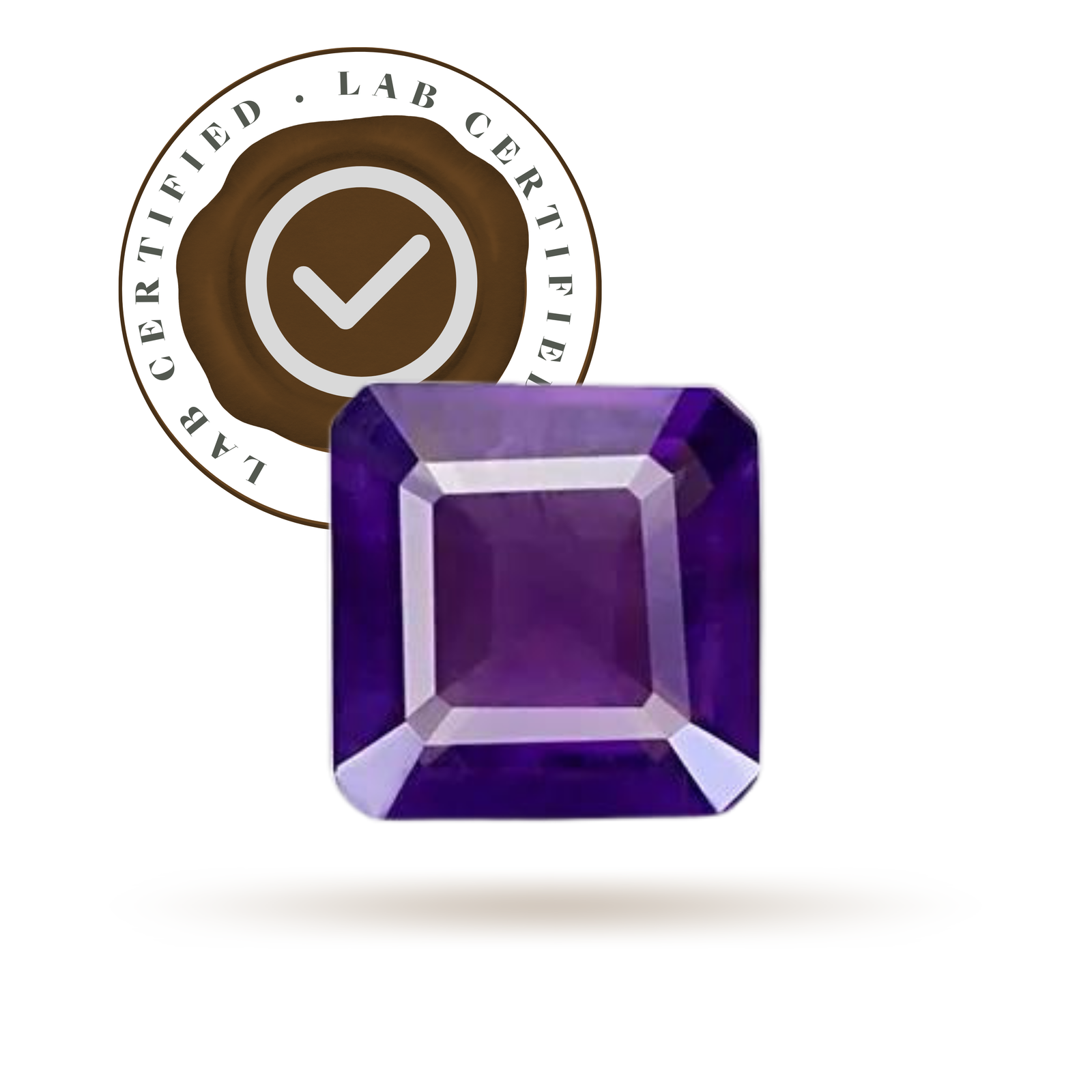 Gemsmantra Amethyst (9 Ratti) - view 2