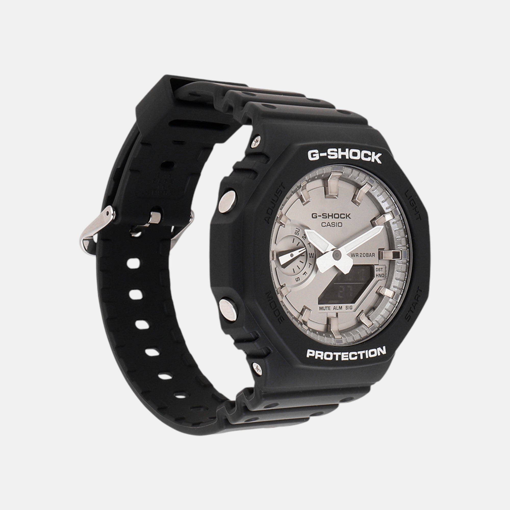 Casio G-Shock Men Quartz Silver Dial Analog-Digital Resin Watch G1454 - view 3