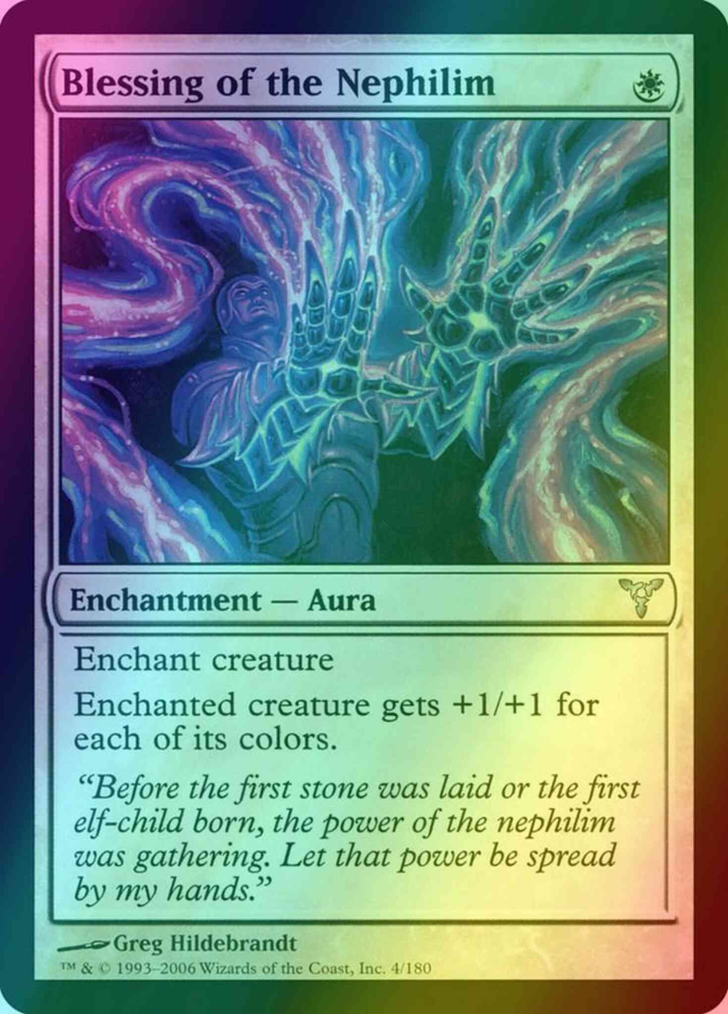 Nephilim 4 dissension – Magic Blessing of the Nephilim [4] [Dissension] [Foil]