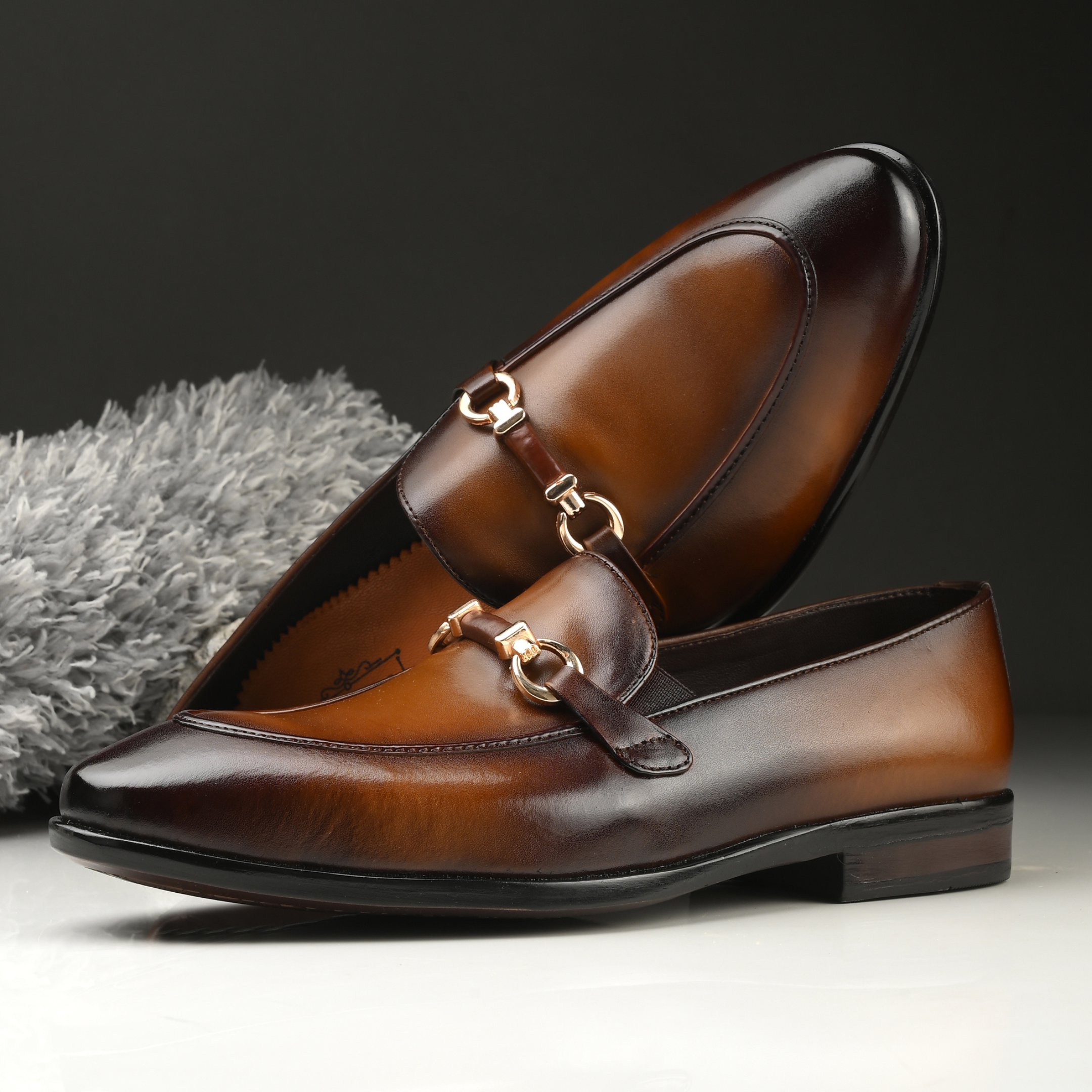 Egoss Shoes Egoss Platinum Loafers For Men - view 2