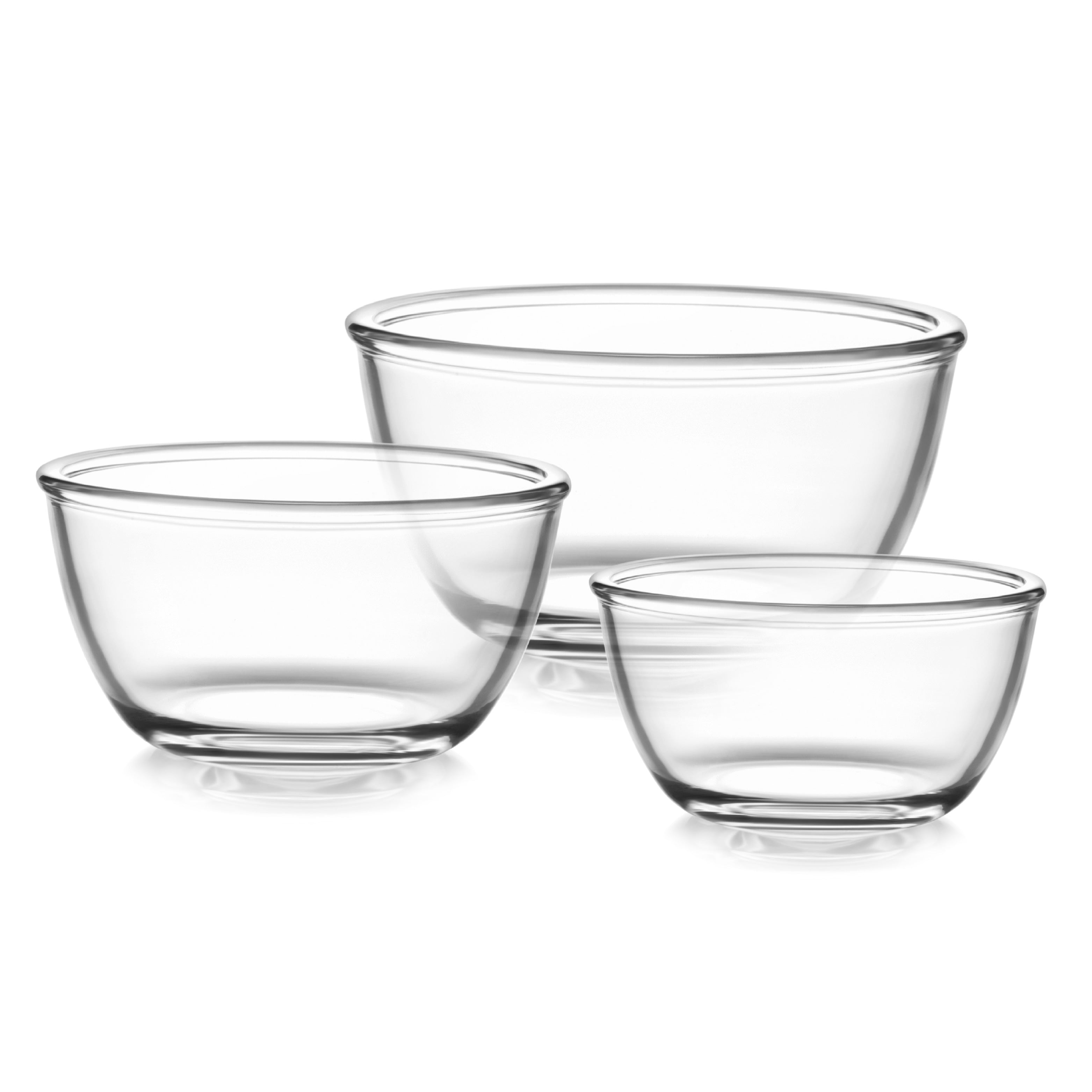 Cello Ornella Glass Mixing Bowl Set, Set of 3 - view 3
