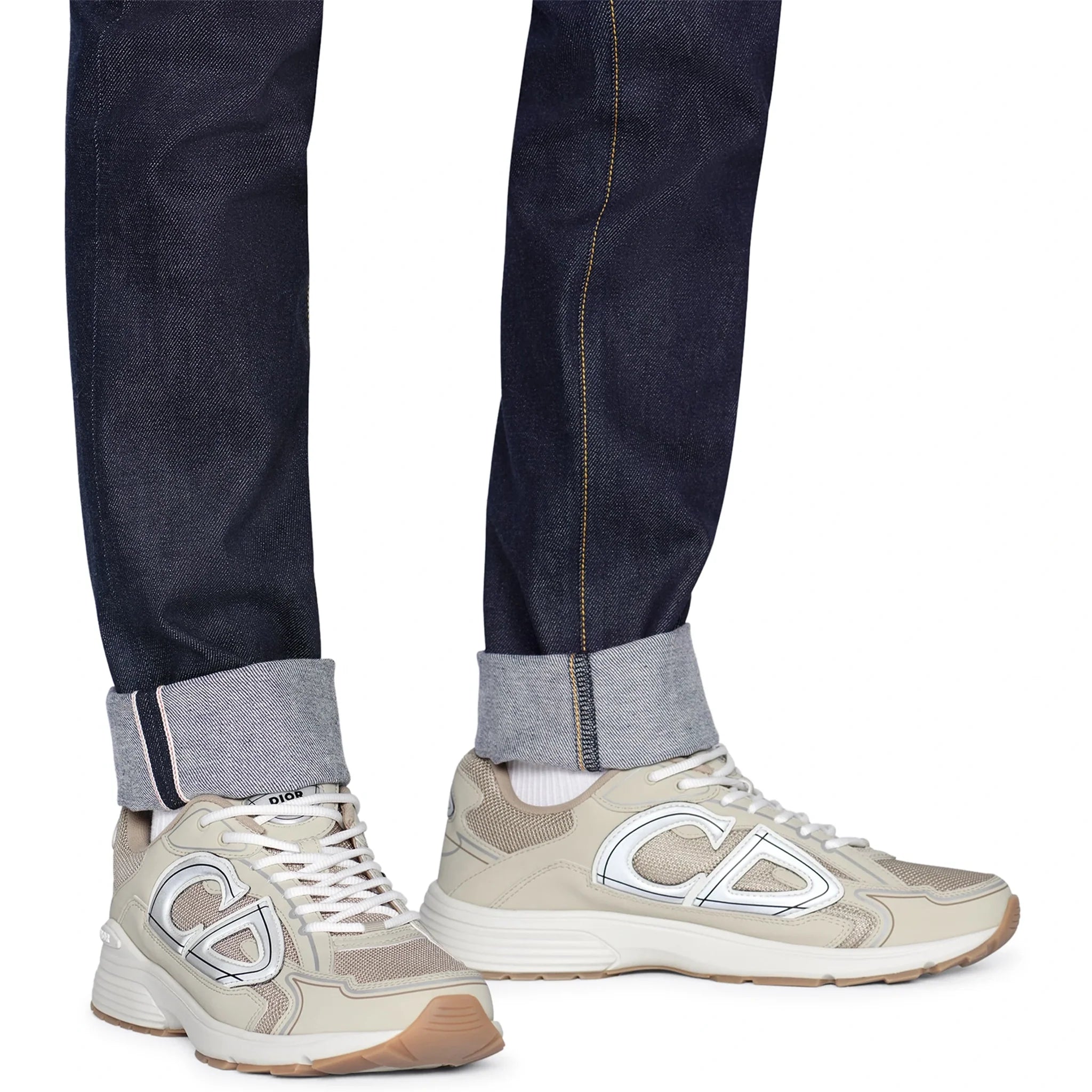 Dior B30 Mesh Cream Trainer – Beige - view 9