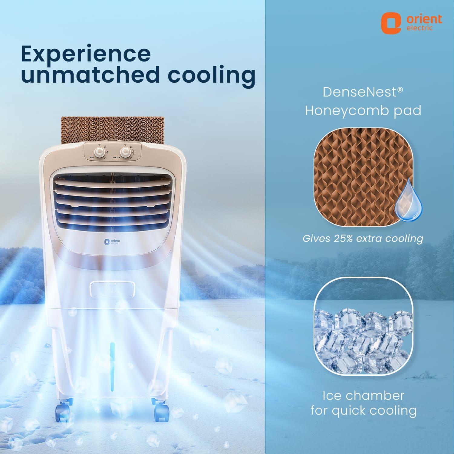 orientelectric Premia Personal Air Cooler – Beige - view 9