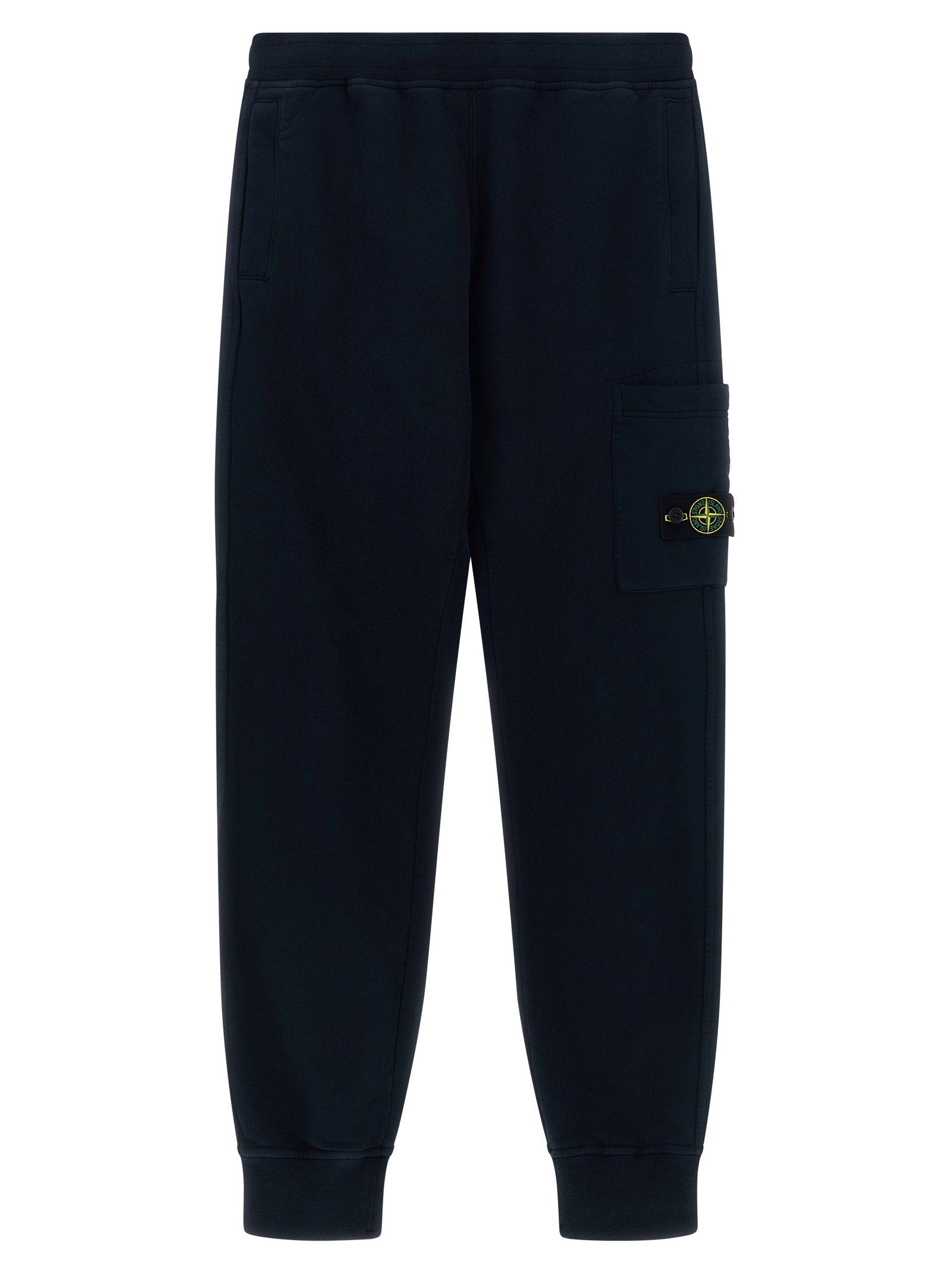 Stone Island Junior Badge Logo Cargo Joggers – 100% cotton