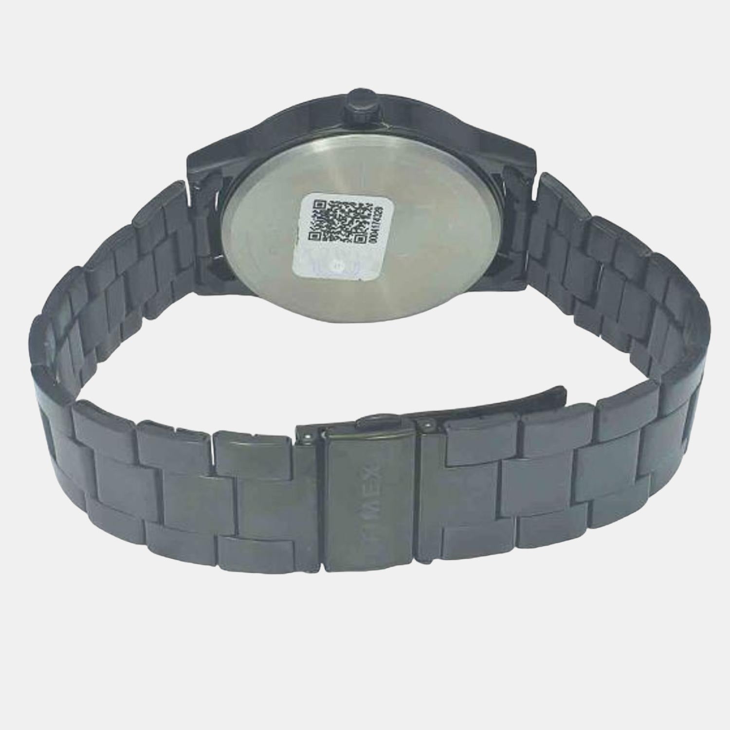 Timex Fashion Men Quartz Black Dial Analog Stainless Steel Watch TW0TG8304 - view 5