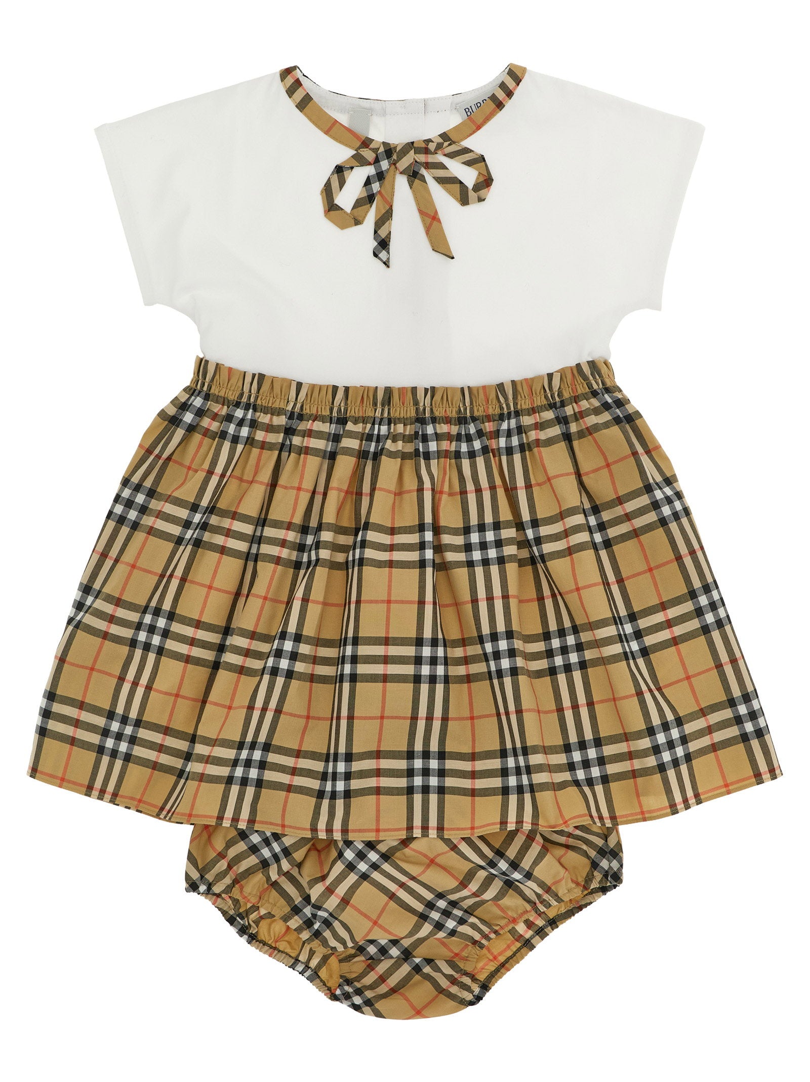 Burberry Deborah Bloomer Dress + Short Set – 100% cotton
