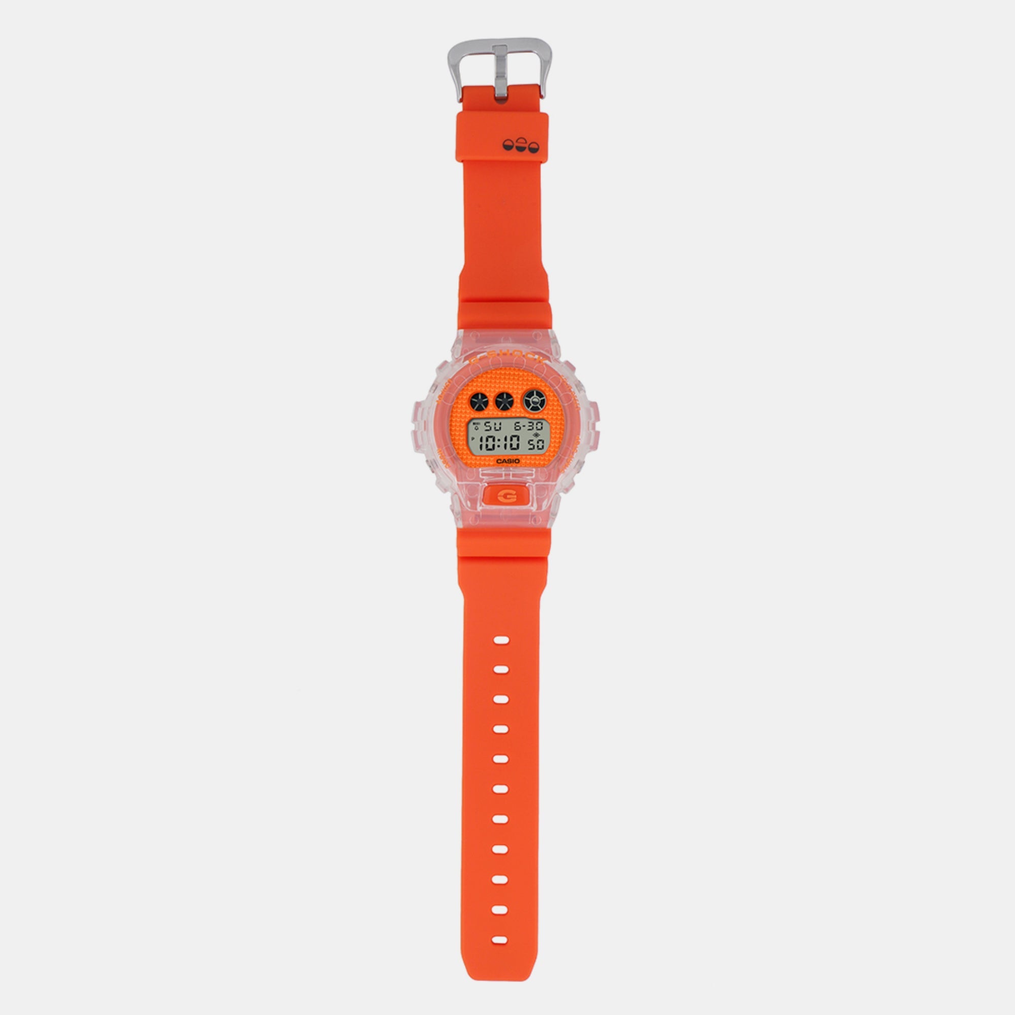 Casio G-Shock Men Quartz Orange Dial Digital Resin Watch G1362 - view 5