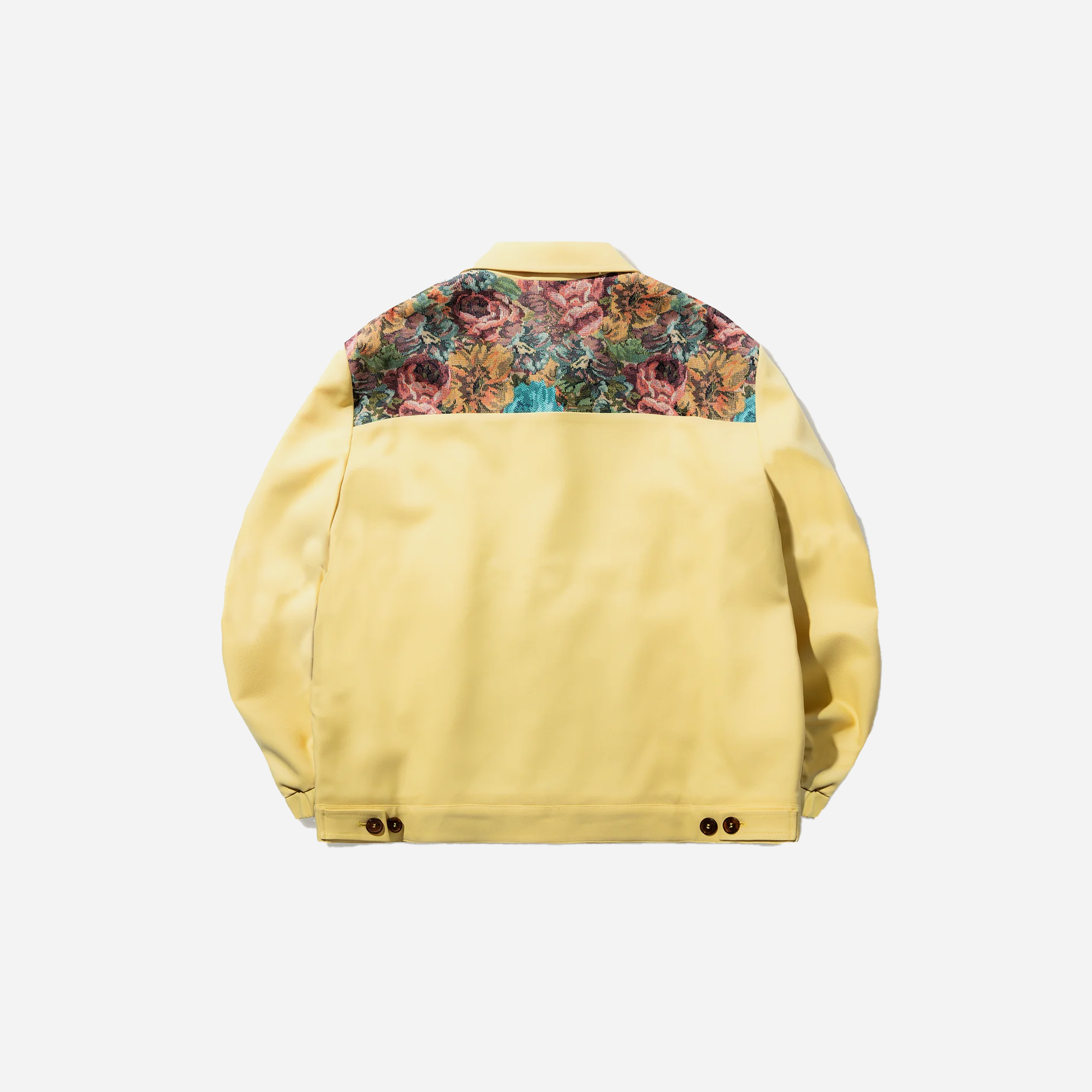 Golf Le Fleur Floral Work Jacket – Yellow - view 2