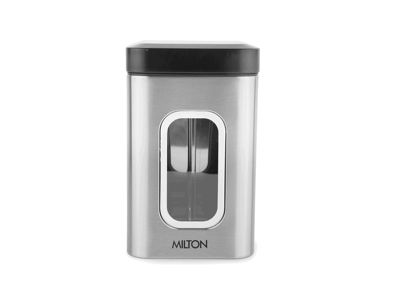 Steel Clear Square Jar (Milton) - view 5