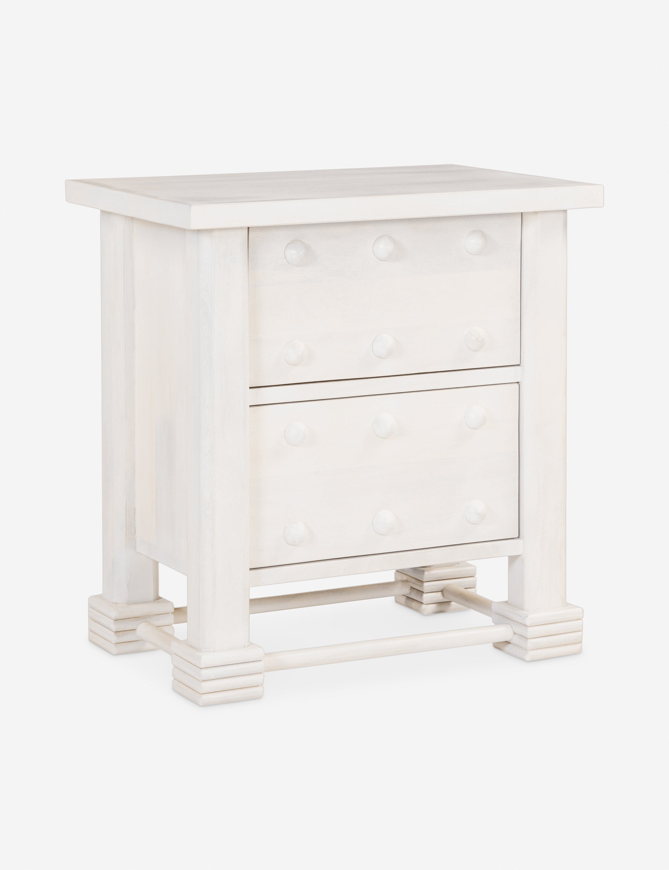Lulu and Georgia Laval Nightstand – Whitewash - view 2