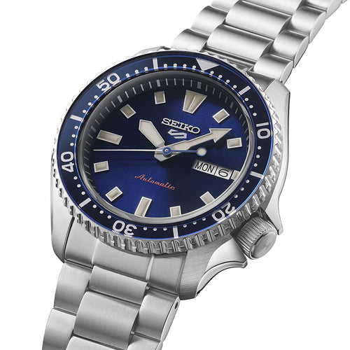 Seiko 5 Sports SKX Redux in Koniro Blue Dial Men 42.5mm SRPL83K1 - view 2