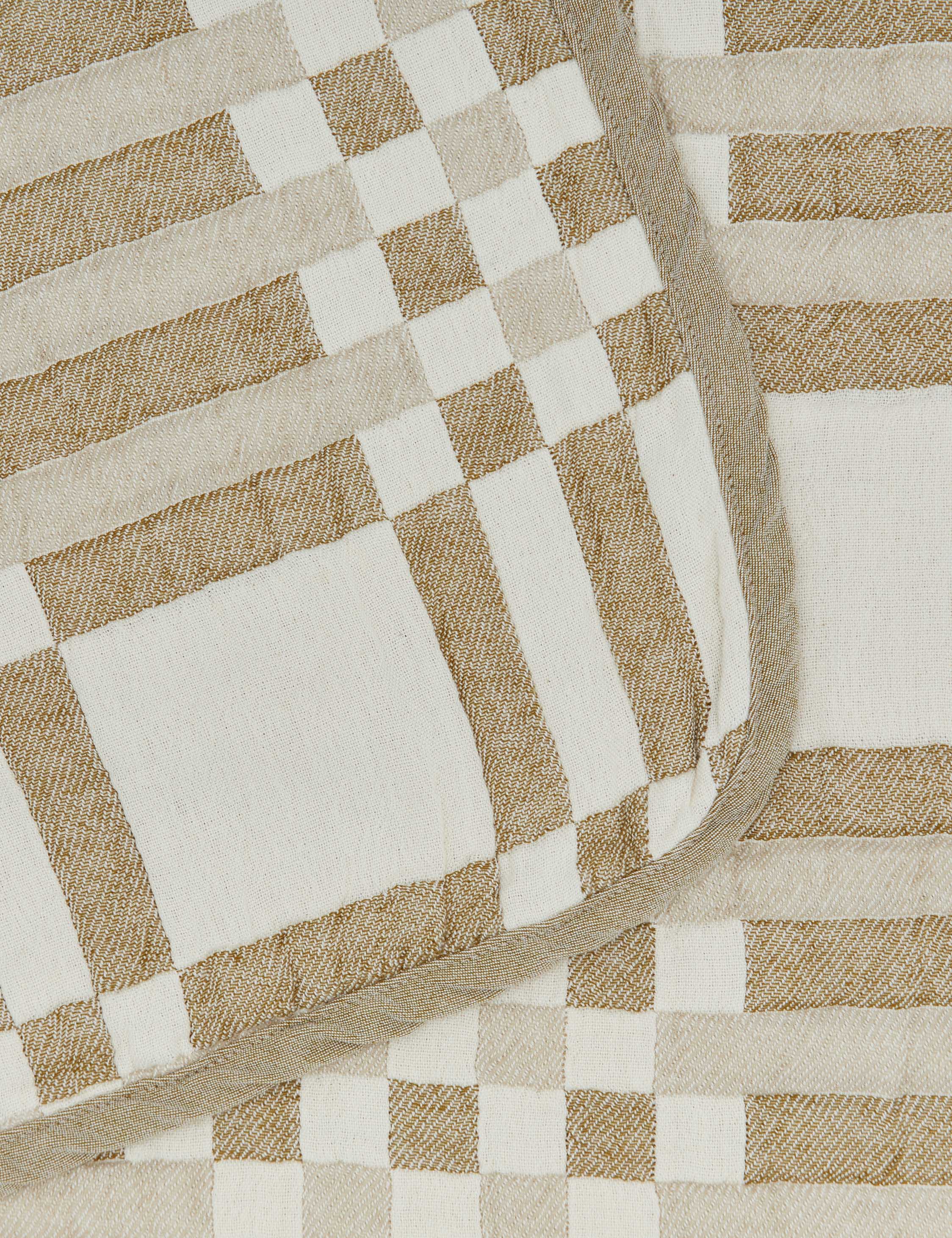 Lulu and Georgia Simple Cotton Blanket by Hawkins New York - view 7