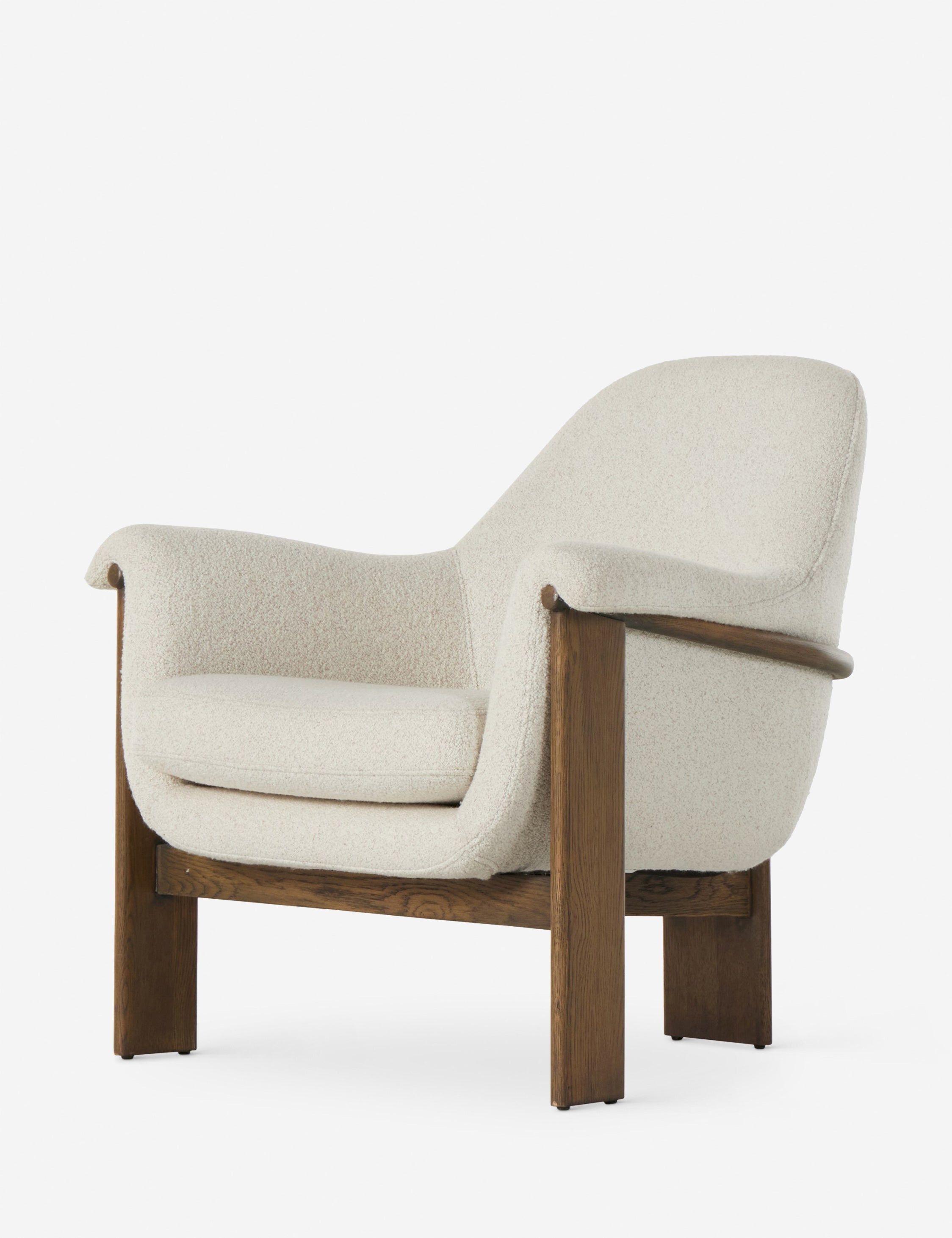 Lulu and Georgia Byrne Accent Chair – Ivory Sheepskin - view 3