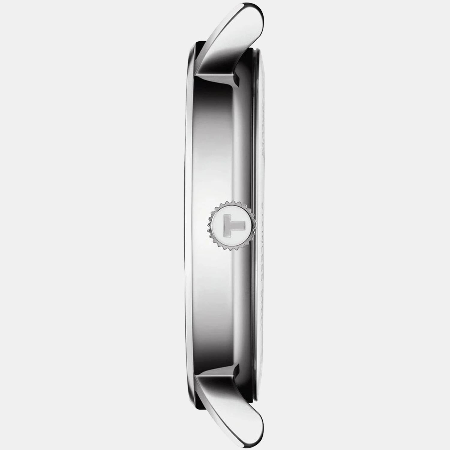 Tissot Everytime Women Quartz Turquoise-Black Dial Analog Leather Watch T1432101709100 - view 2