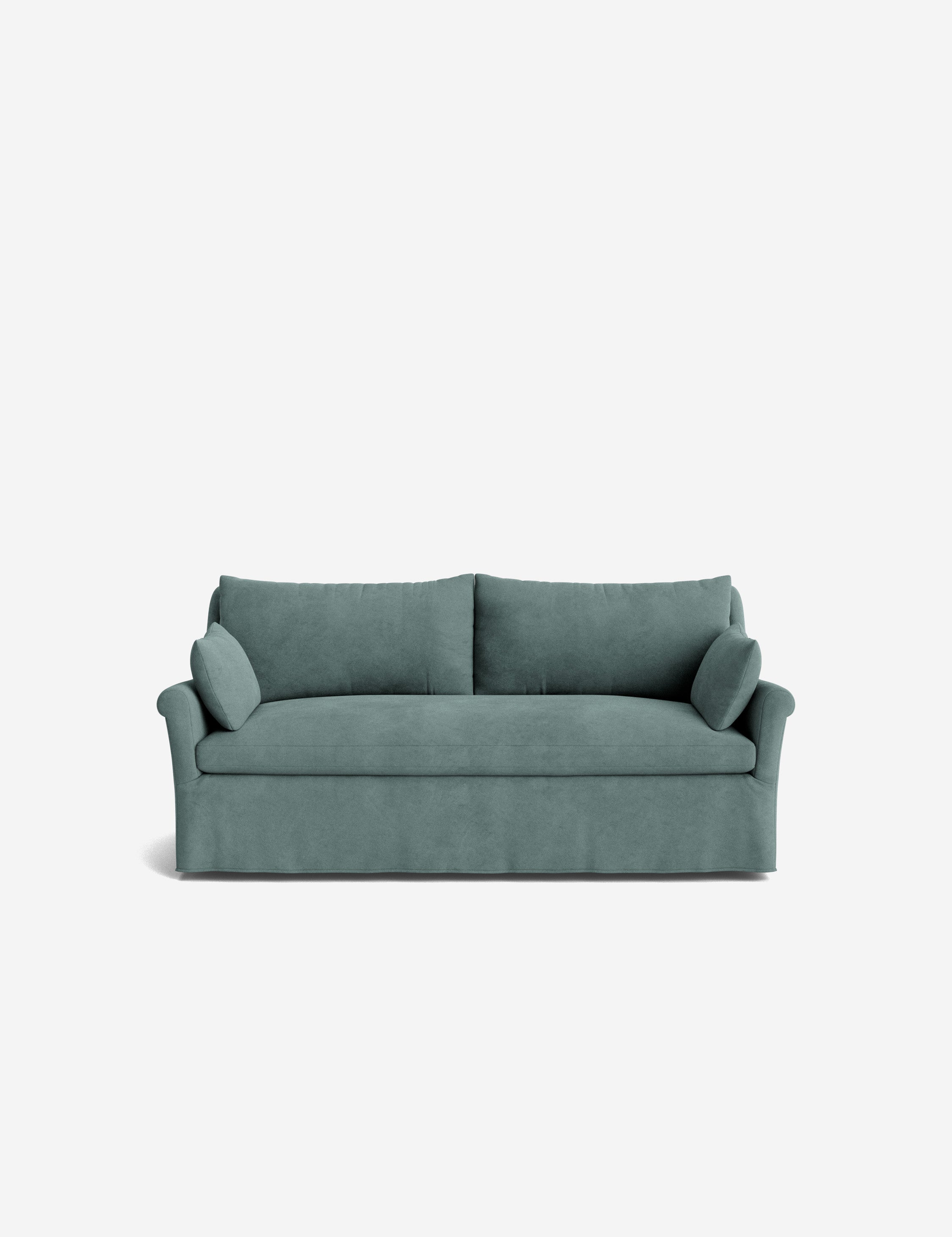 Lulu and Georgia Portola Rolled Arm Slipcover Sofa - view 169
