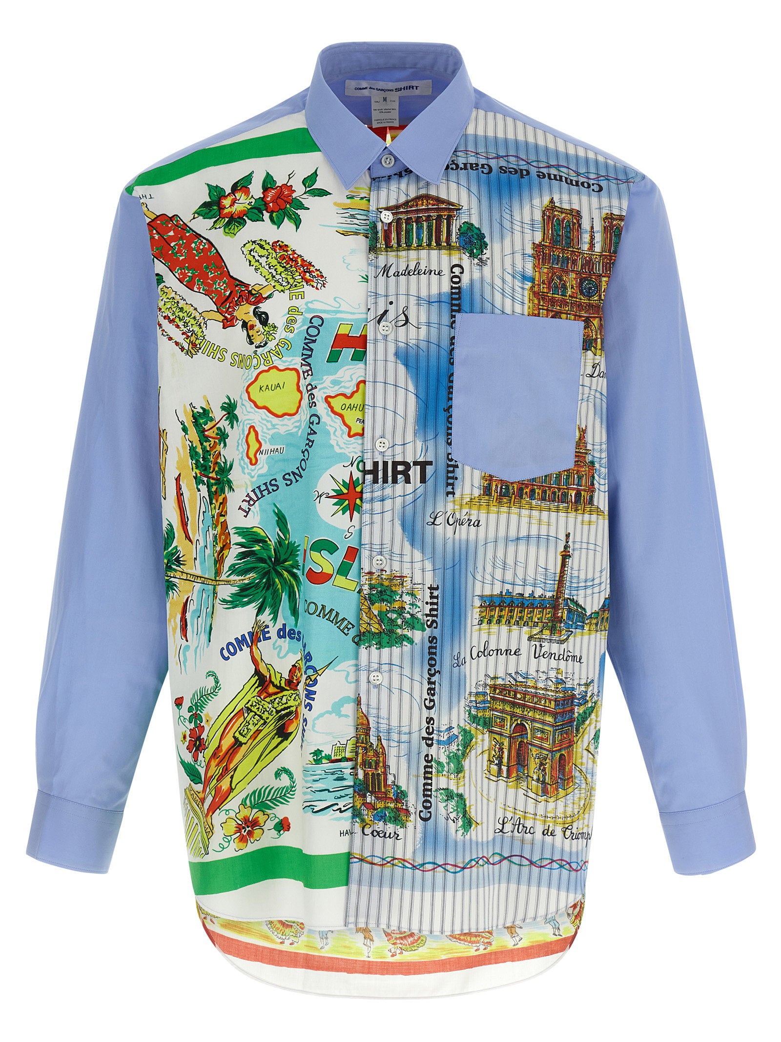 Comme Des Garcons Shirt Printed Shirt – 100% cotton