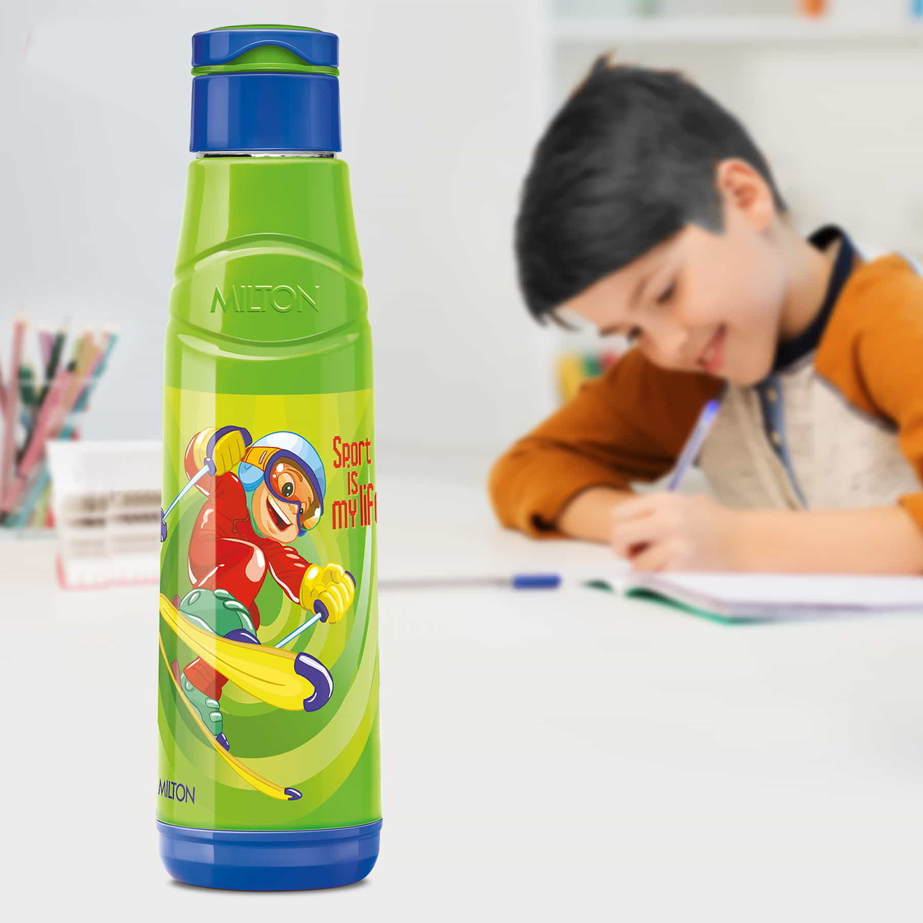 Steel Speedy Insulated Kids Bottle (Milton) - view 2